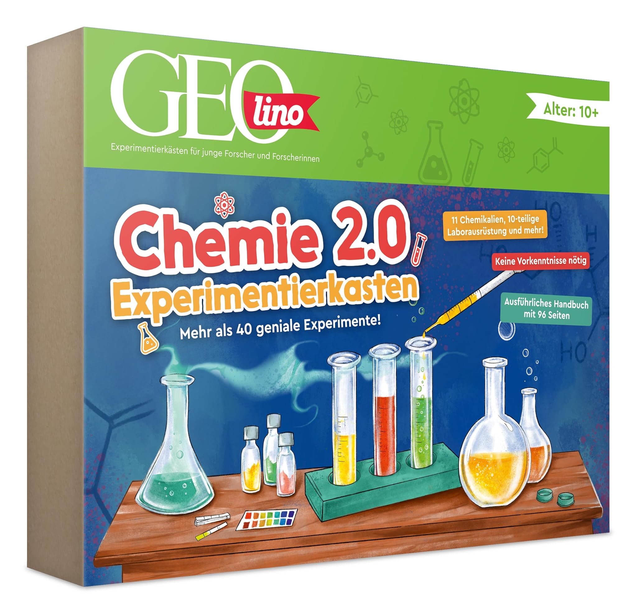 Franzis GEOlino Chemie 2.0 Experimentierkasten