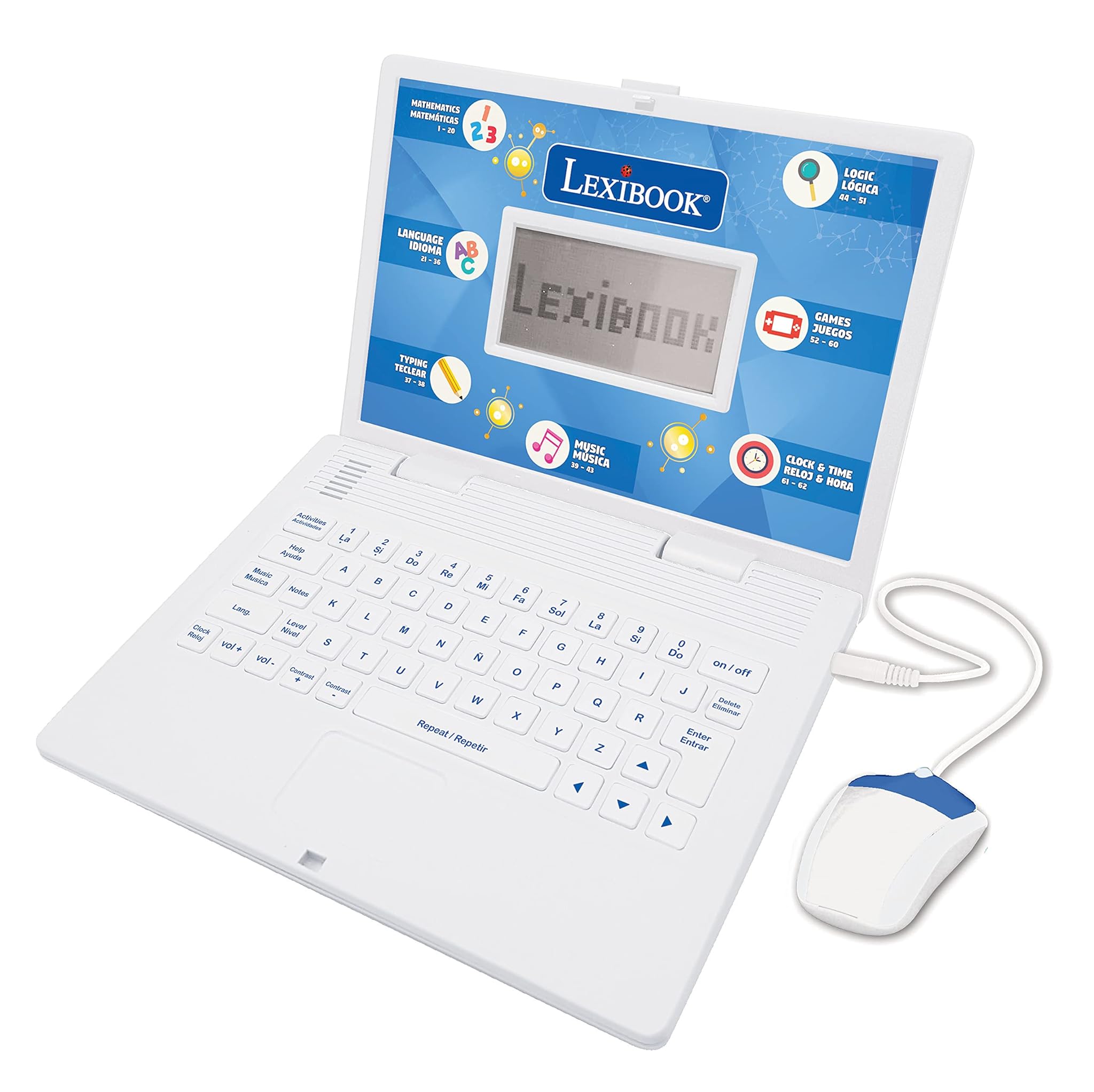 Lexibook JC598i2 - Computer Portatile Educativo Bilingue