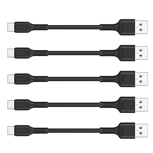 Cavo USB Type-C Corto 10cm 3A [5 Pezzi]