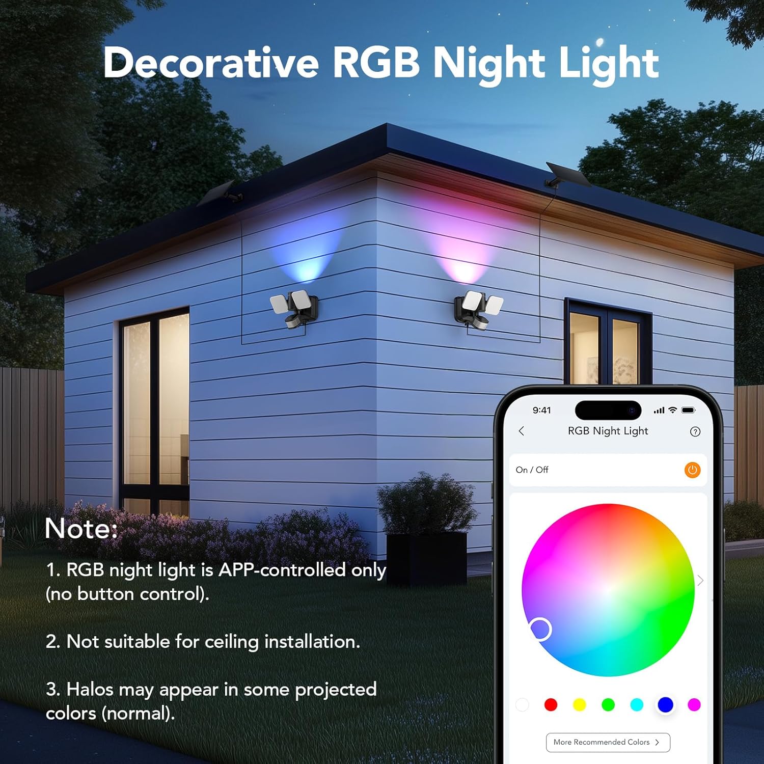 Linkind Faretto Esterno LED 25W Doppia Alimentazione - immagine 7