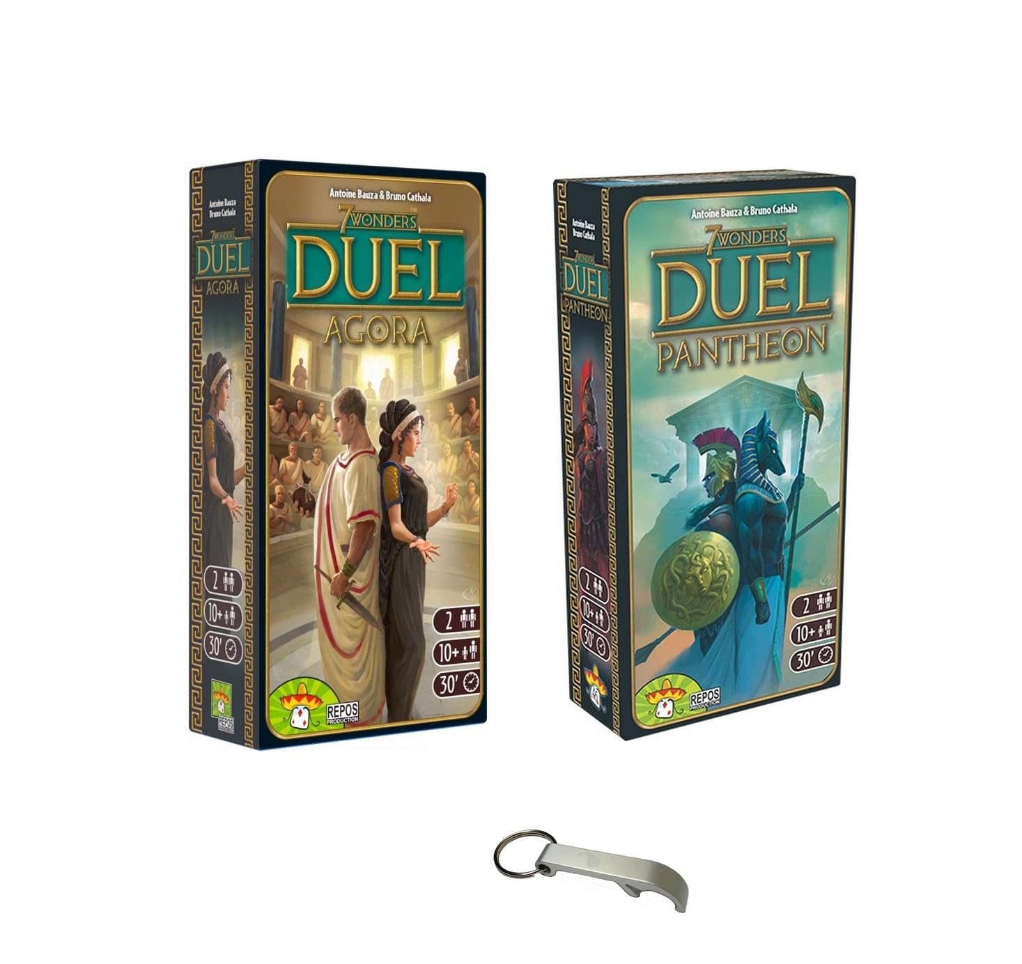 Seven Wonders Duel - Set 2 Estensioni Agora + Pantheon