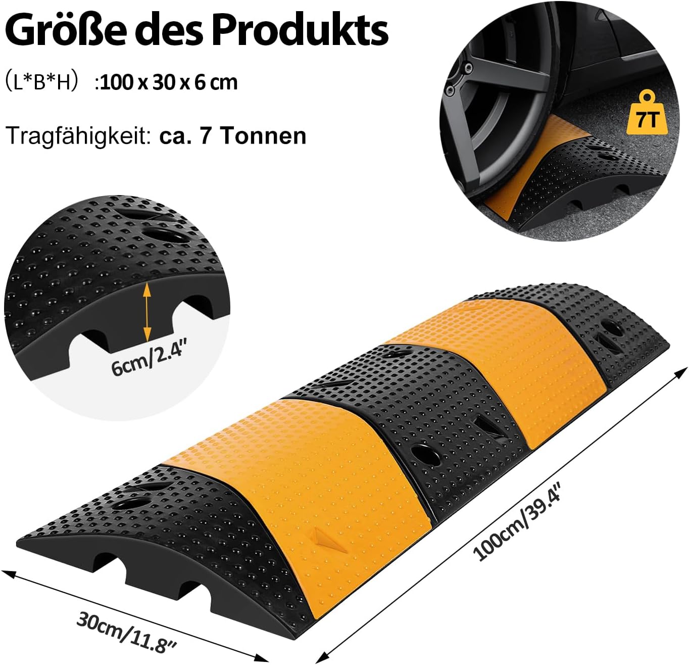 Myoyay Ponte per Cavi a 2 Canali 100x30x6 cm - immagine 2