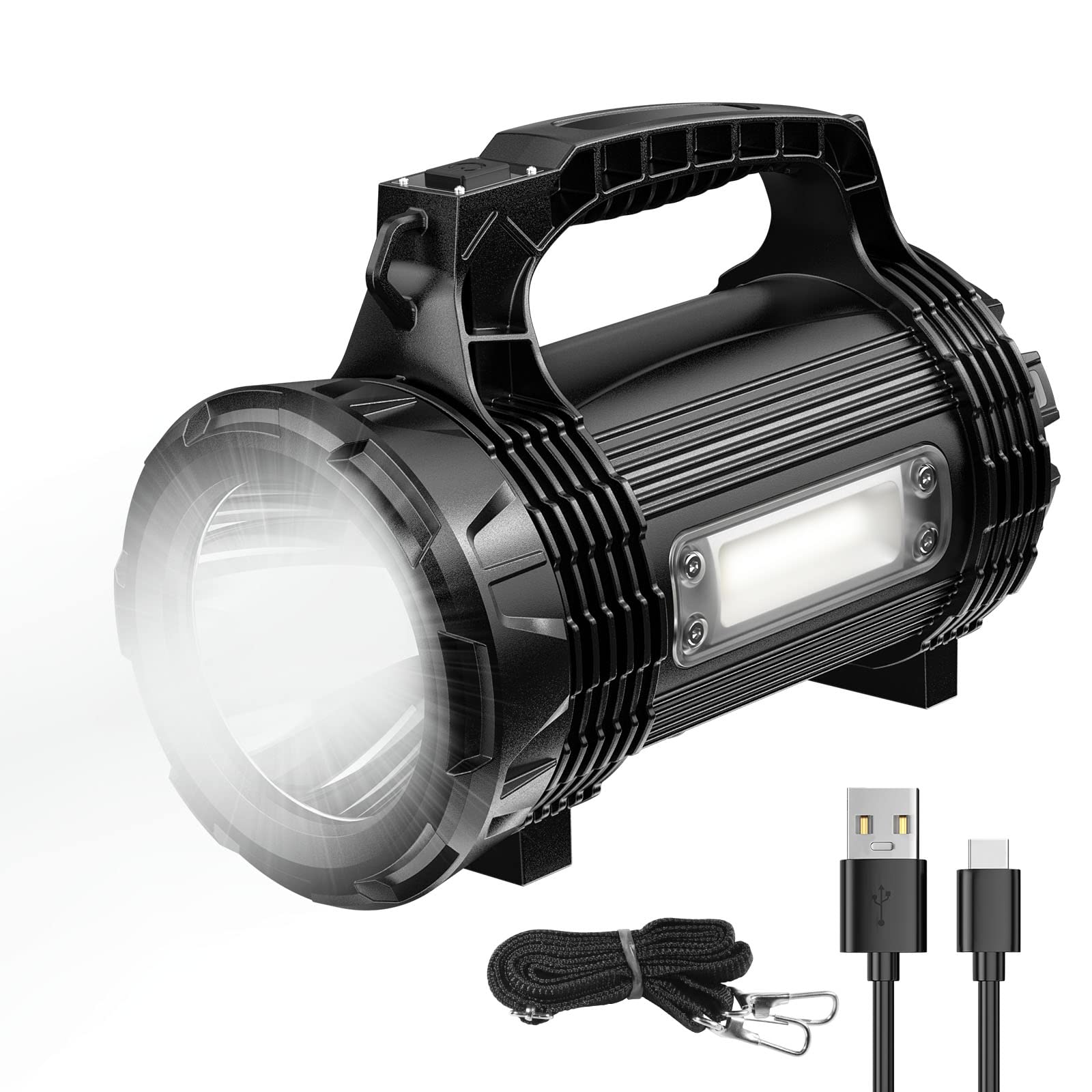 ERAY Torcia LED Potente Ricaricabile 3000 Lumen