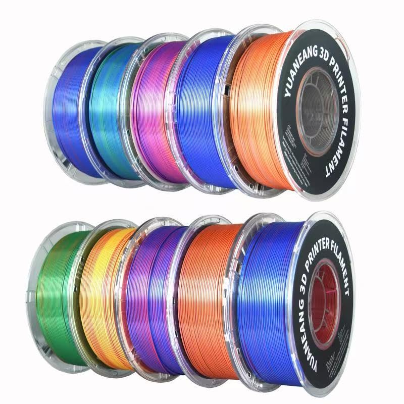 Filamento PLA Triplo Colore 1,75mm - 10 Rotoli