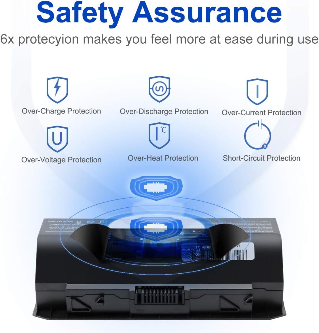 Exmate Batteria A42-G750 per ASUS ROG G750 15V 5200mAh - immagine 3