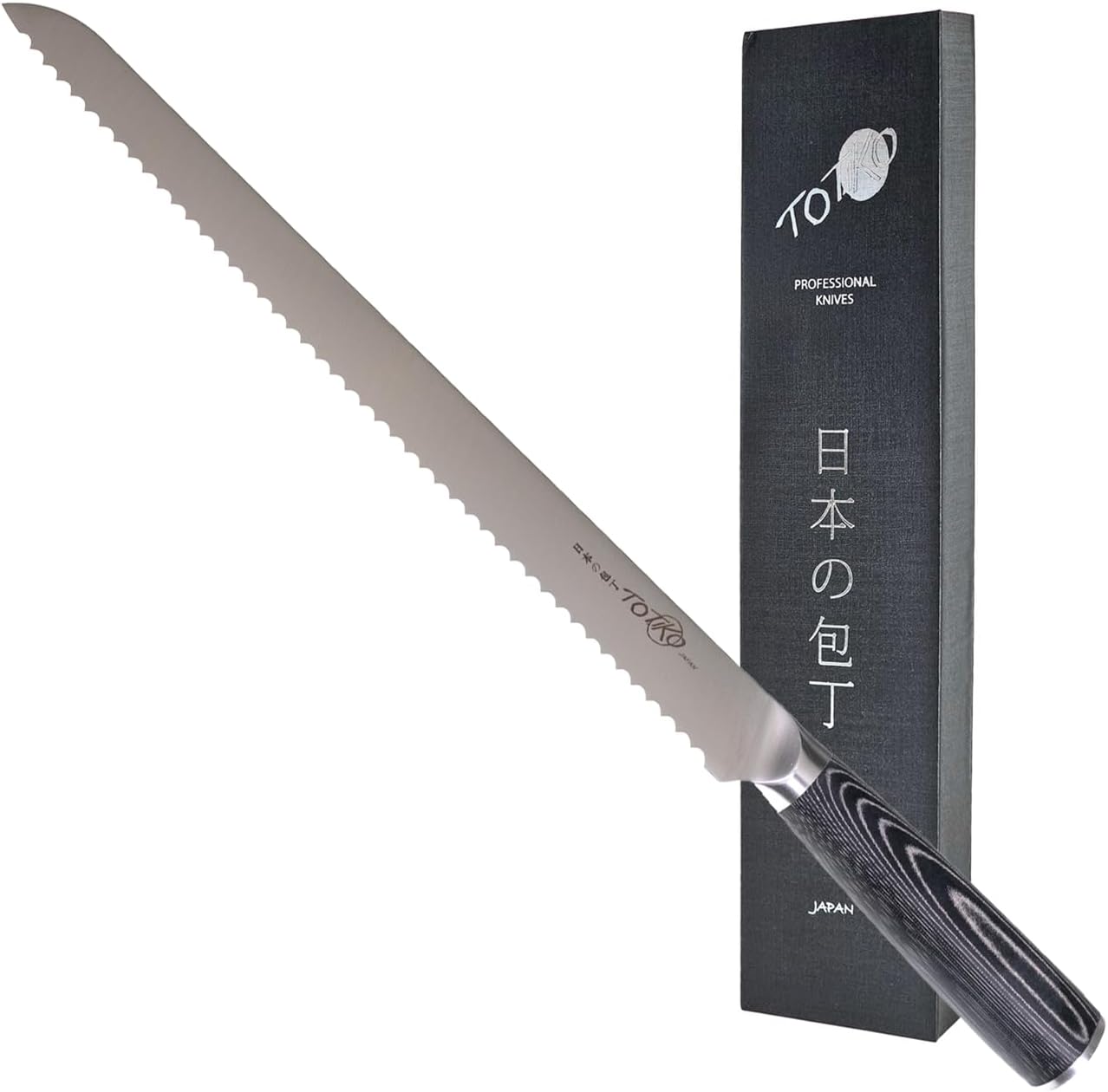 Coltello Professionale Giapponese per Pane 30cm - immagine 1