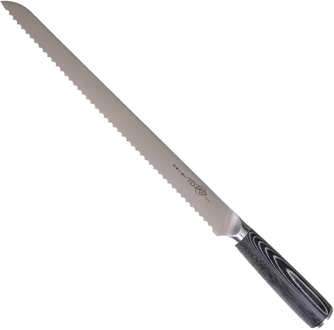 Coltello Professionale Giapponese per Pane 30cm - immagine 2