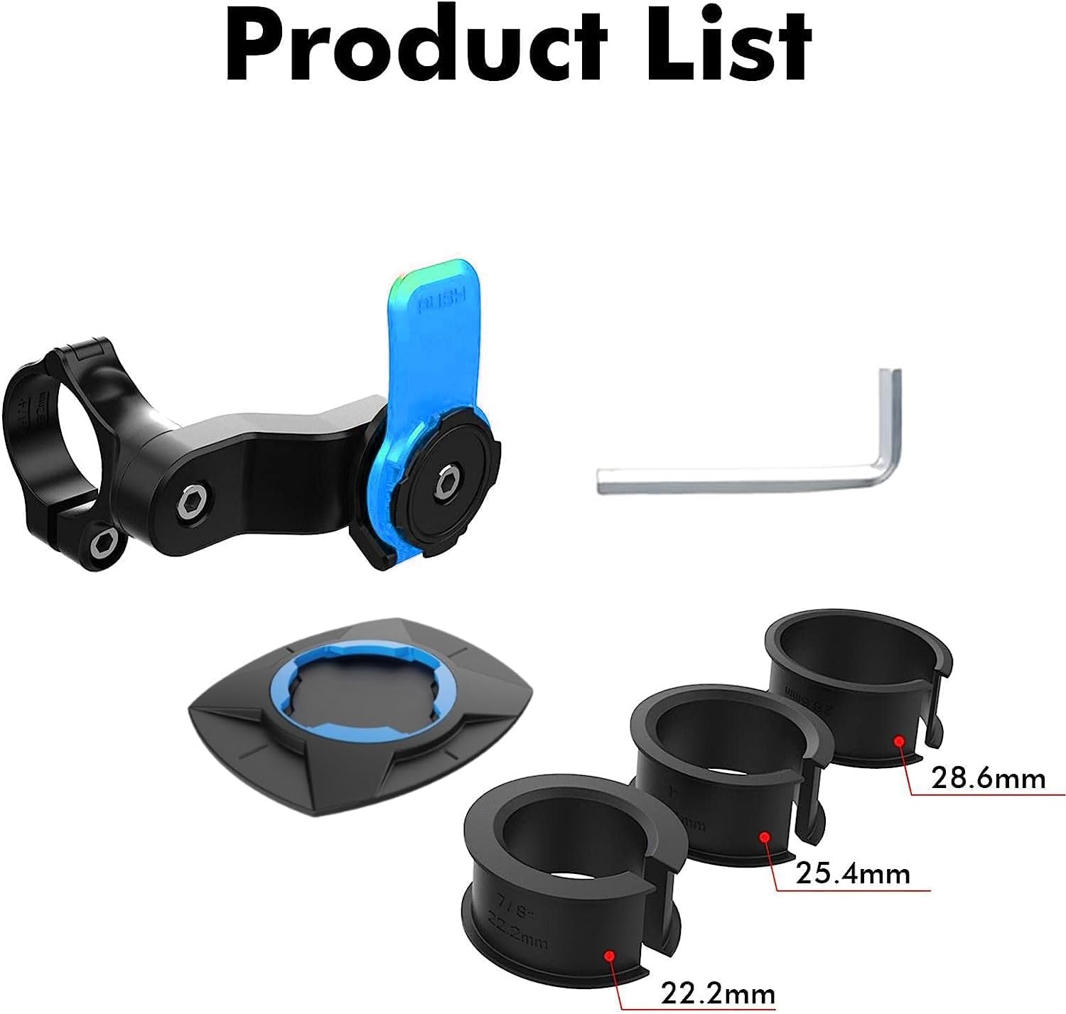 Supporto Manubrio Moto e Bici Universale - immagine 4