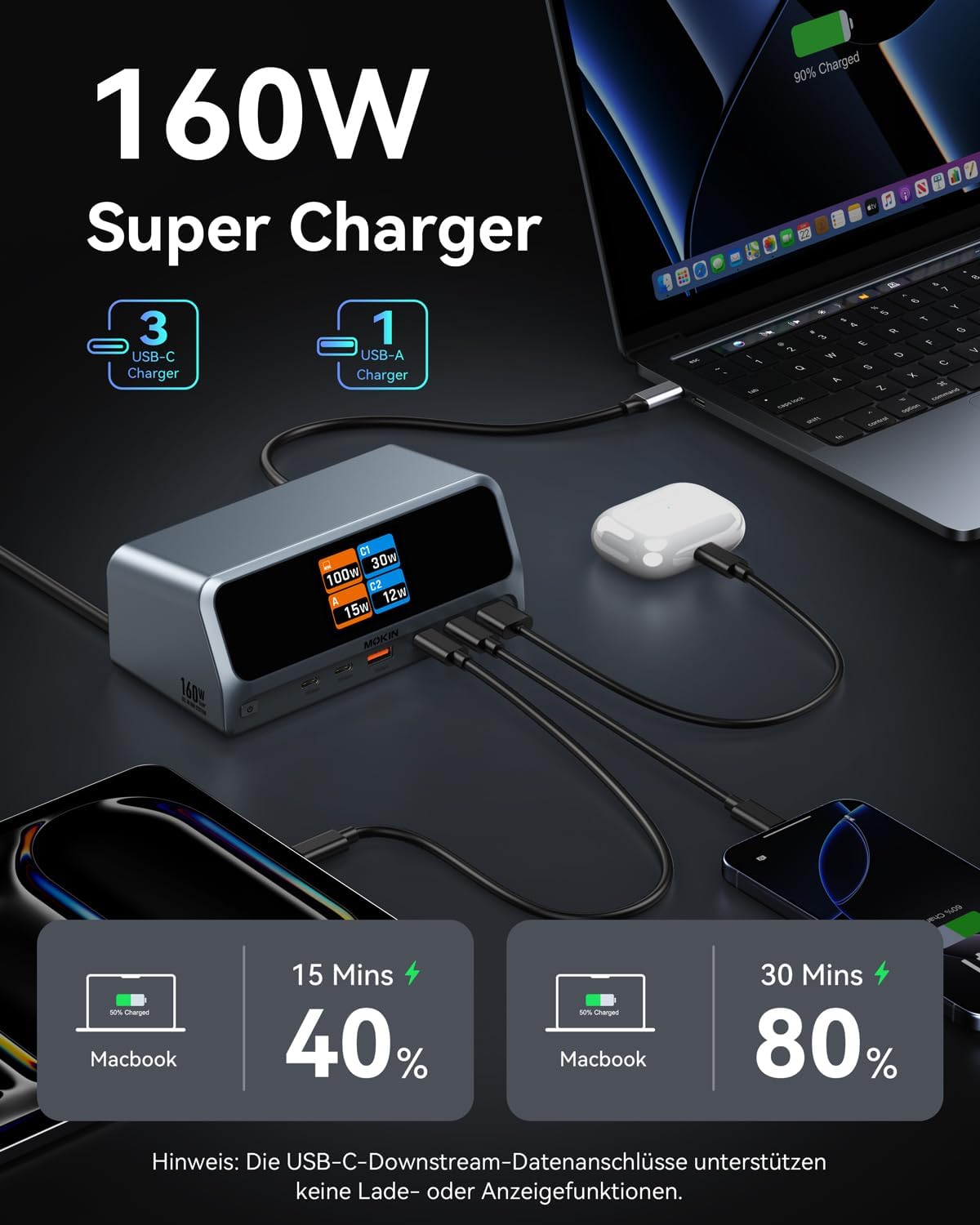 Docking Station Adattatore USB C - immagine 5