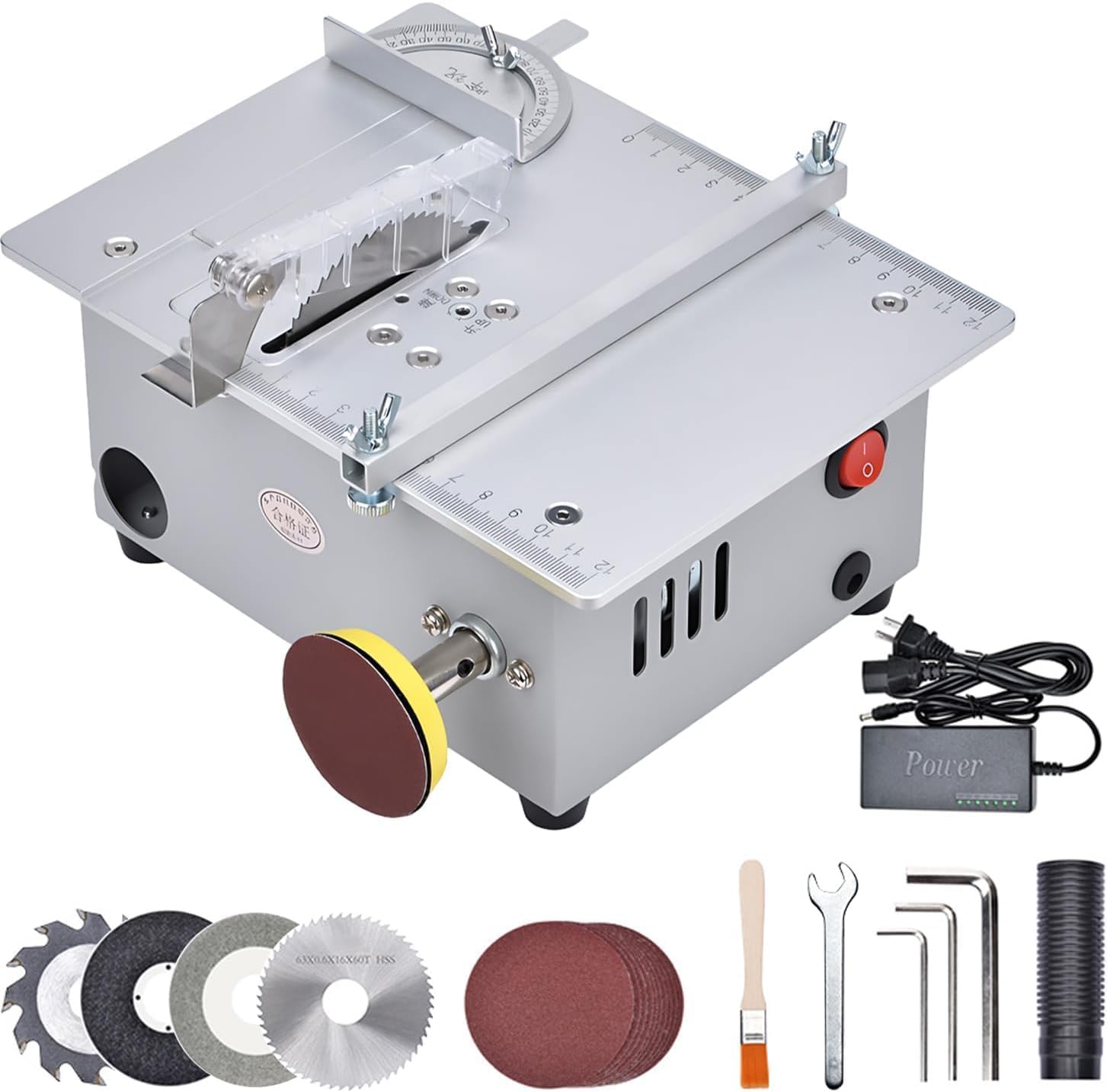 Mini sega circolare da tavolo, 240 W - immagine 1