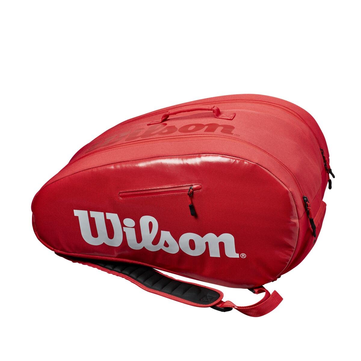 Wilson Padel Super Tour Bag Borsa, Adulti Unisex, Rosso (Rosso), Taglia Unica