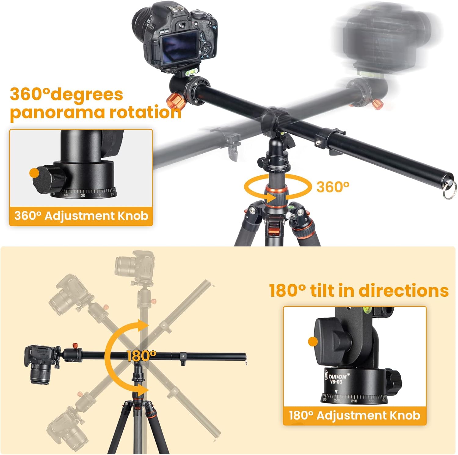 Tarion Braccio di Estensione per Treppiede 12,6" - immagine 3