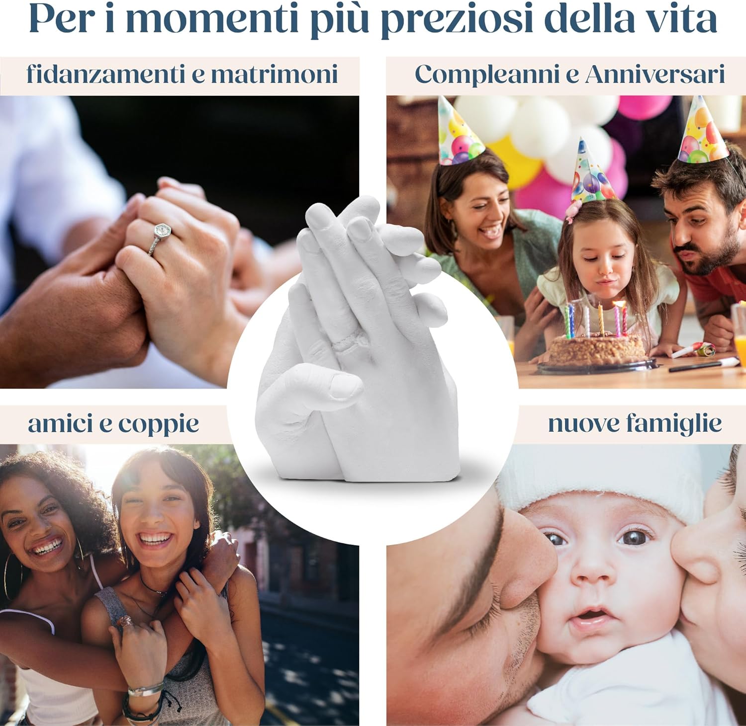 Niimo Kit Calco Mani Coppia con Supporto - immagine 5