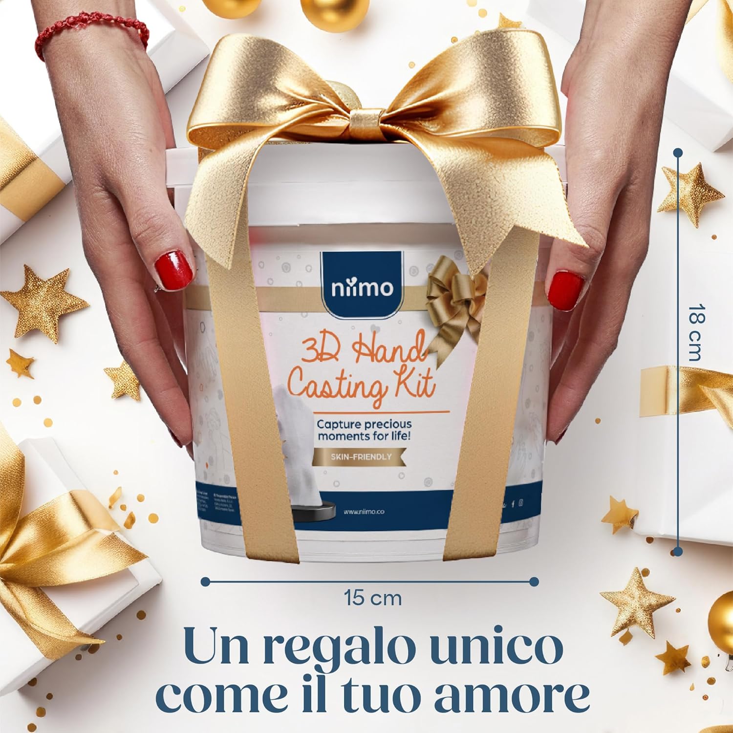 Niimo Kit Calco Mani Coppia con Supporto - immagine 6