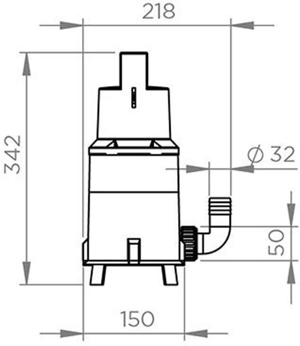 SFA Sanisub ZPK 40 A - Pompa vuota per acque reflue - immagine 6