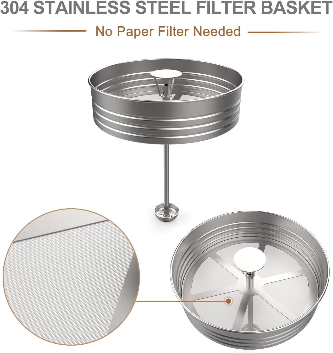 Valgus Urna Caffè Commerciale 55 Tazze 8 Litri - immagine 3