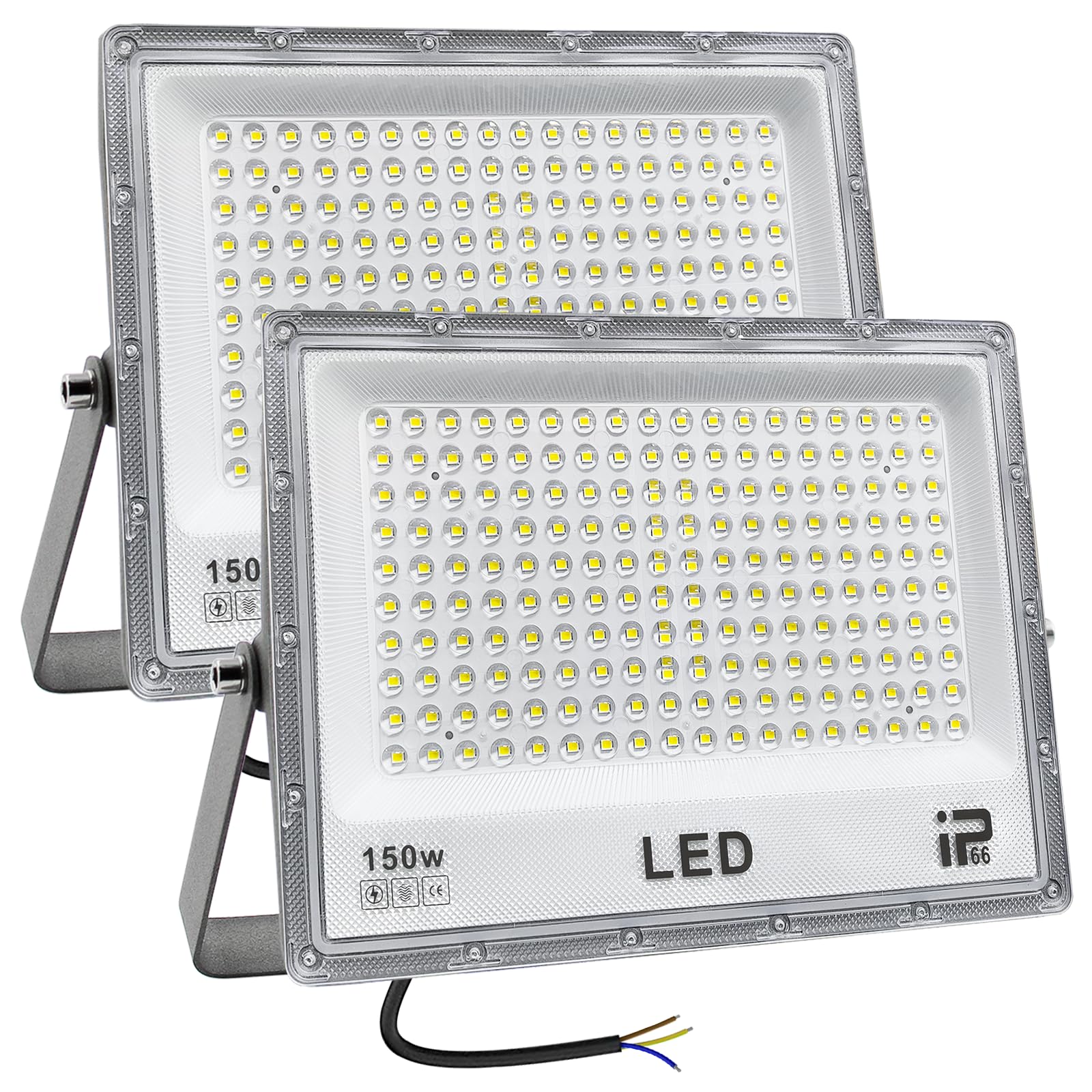 Createstar Faretto LED da Esterno 150W 2 Pezzi