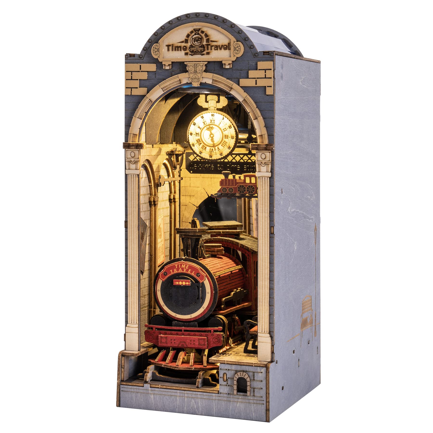 Rolife Book Nook Kit Puzzle 3D in Legno - Time Travel