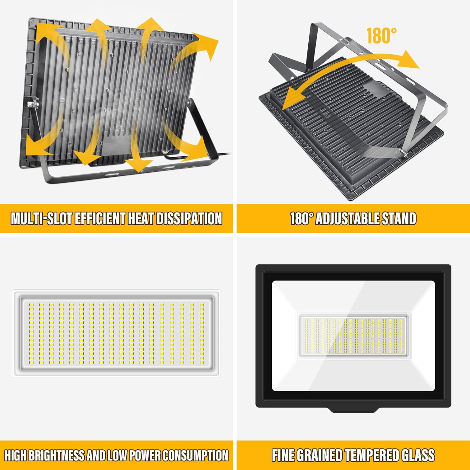 Picaa Faretto LED da Esterno 200W 6500K - immagine 4