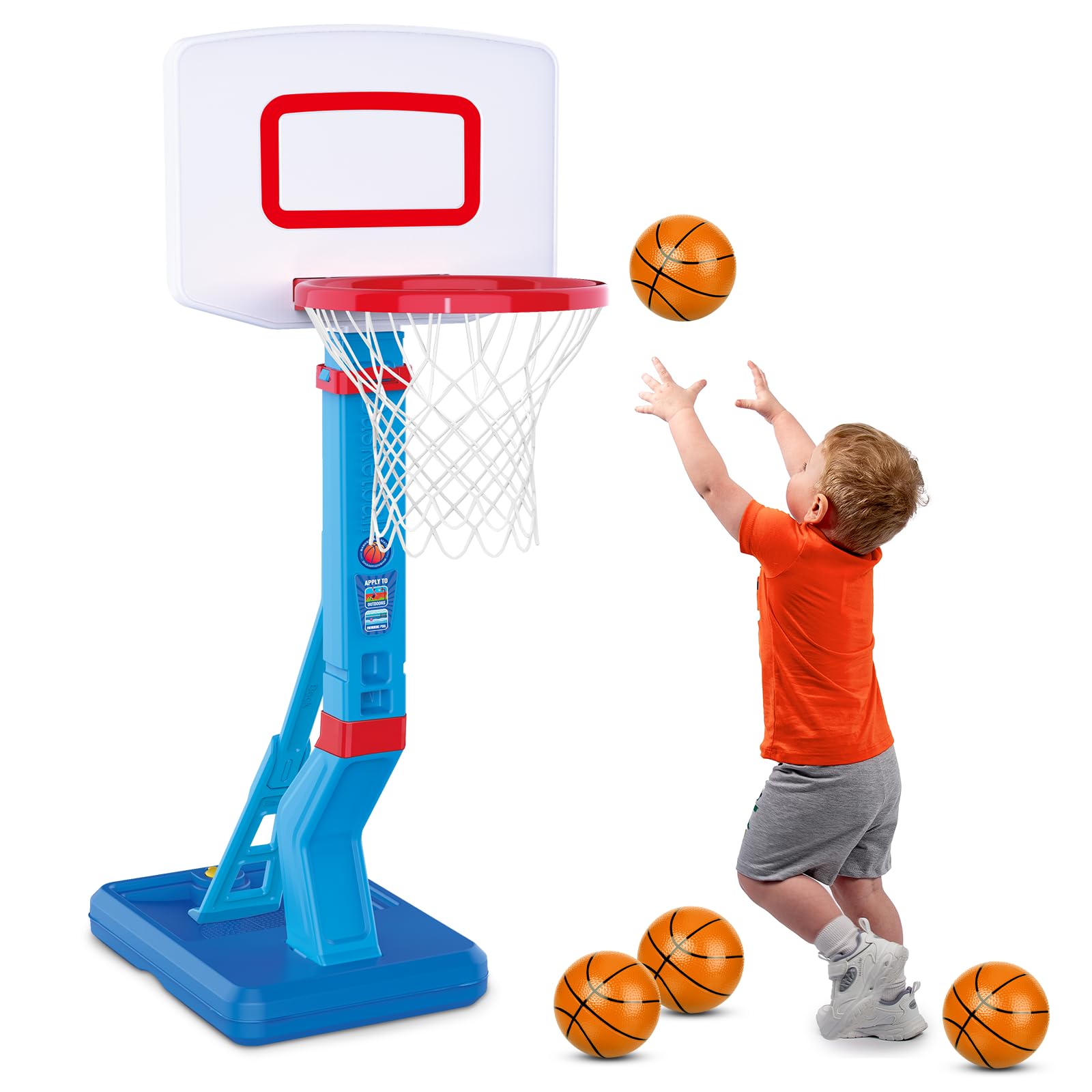 Tapvai Canestro Basket Bambini Altezza Regolabile