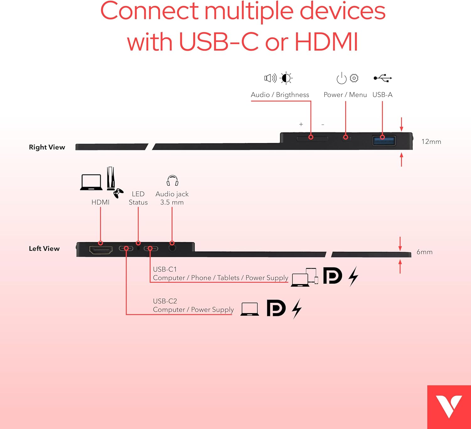 Verbatim PMT-15 Portable Touchscreen - immagine 4