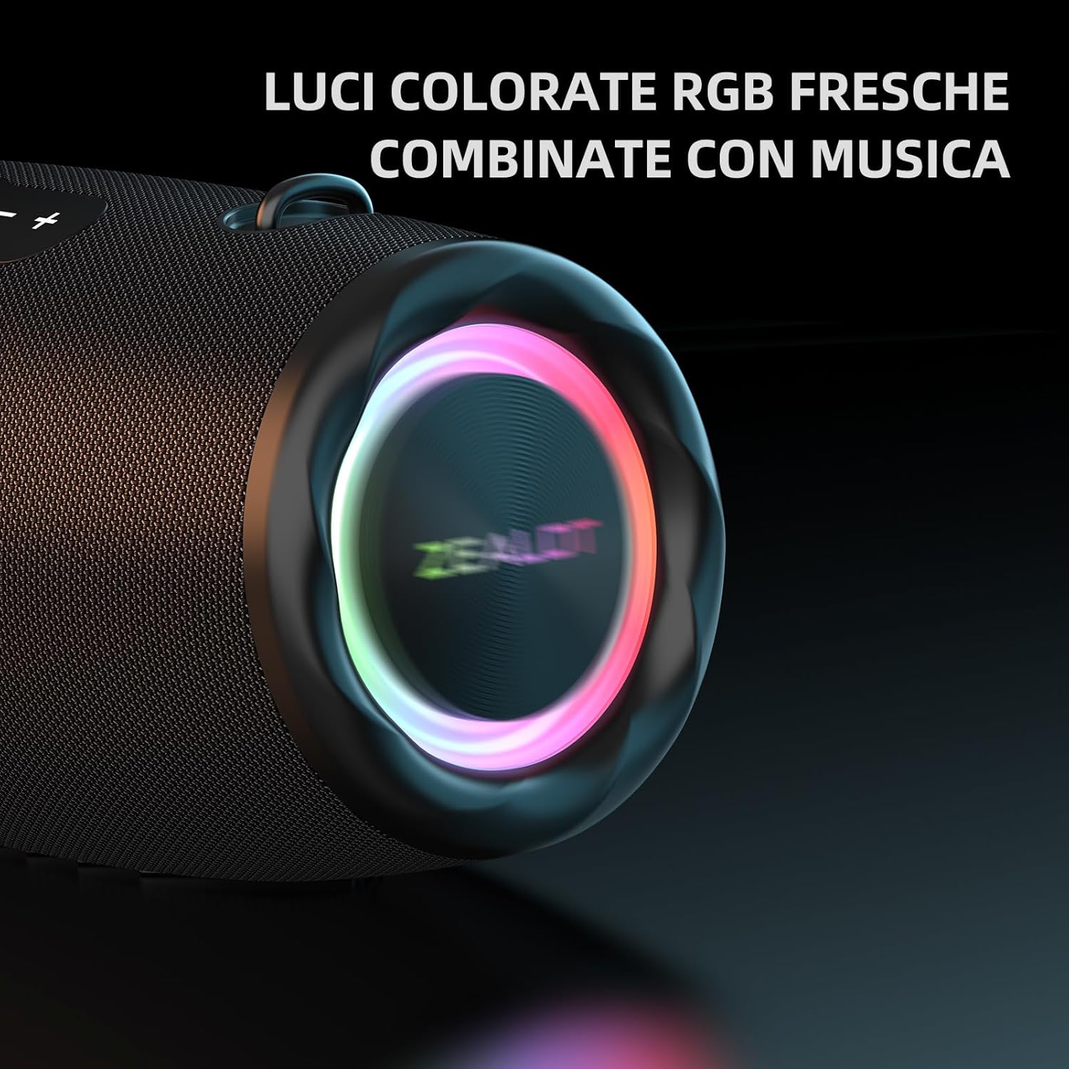 Zealot Cassa Bluetooth 80W con Bassi Aumento - immagine 4