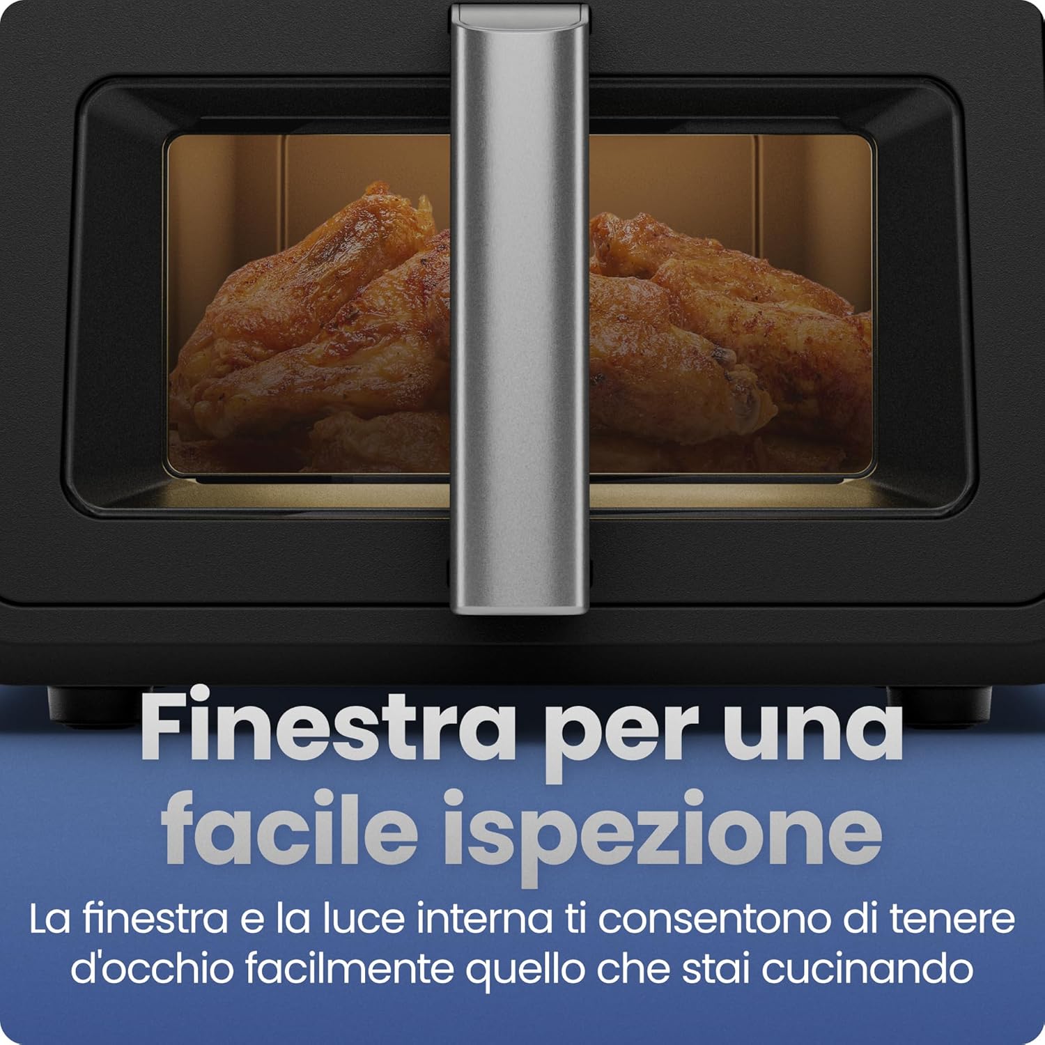 Chefman Friggitrice ad Aria TurboFry 8.5L XL, Nera - immagine 7