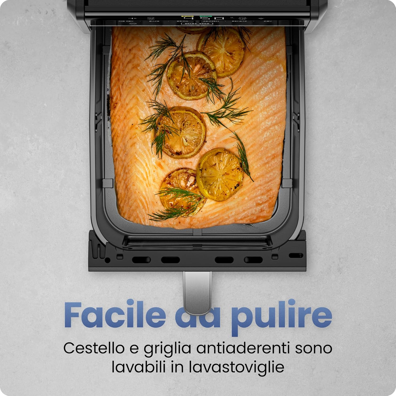 Chefman Friggitrice ad Aria TurboFry 8.5L XL, Nera - immagine 8