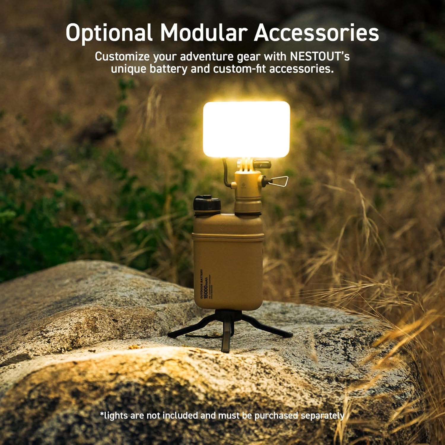 Elecom NESTOUT - Caricatore Portatile 15000 mAh, Beige - immagine 9