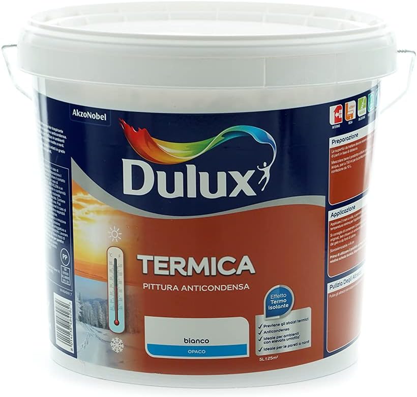 Dulux TERMICA Pittura all'Acqua per Interni 5 Litri - immagine 1