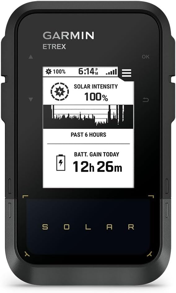 Garmin eTrex Solar - GPS Portatile Multibanda, Black - immagine 3