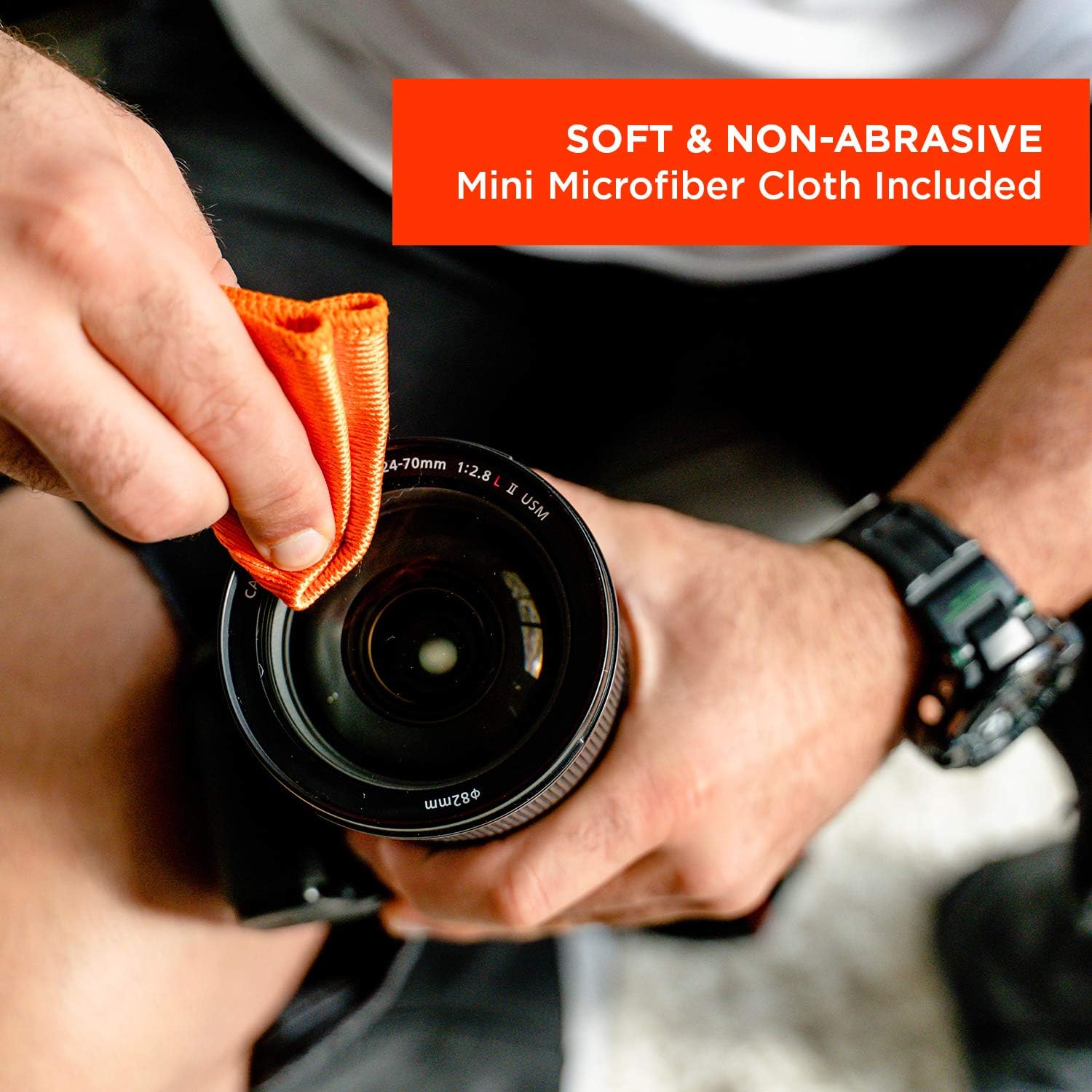 Whoosh! Kit Pulizia Schermo 30ml con Panno Microfibra - immagine 5