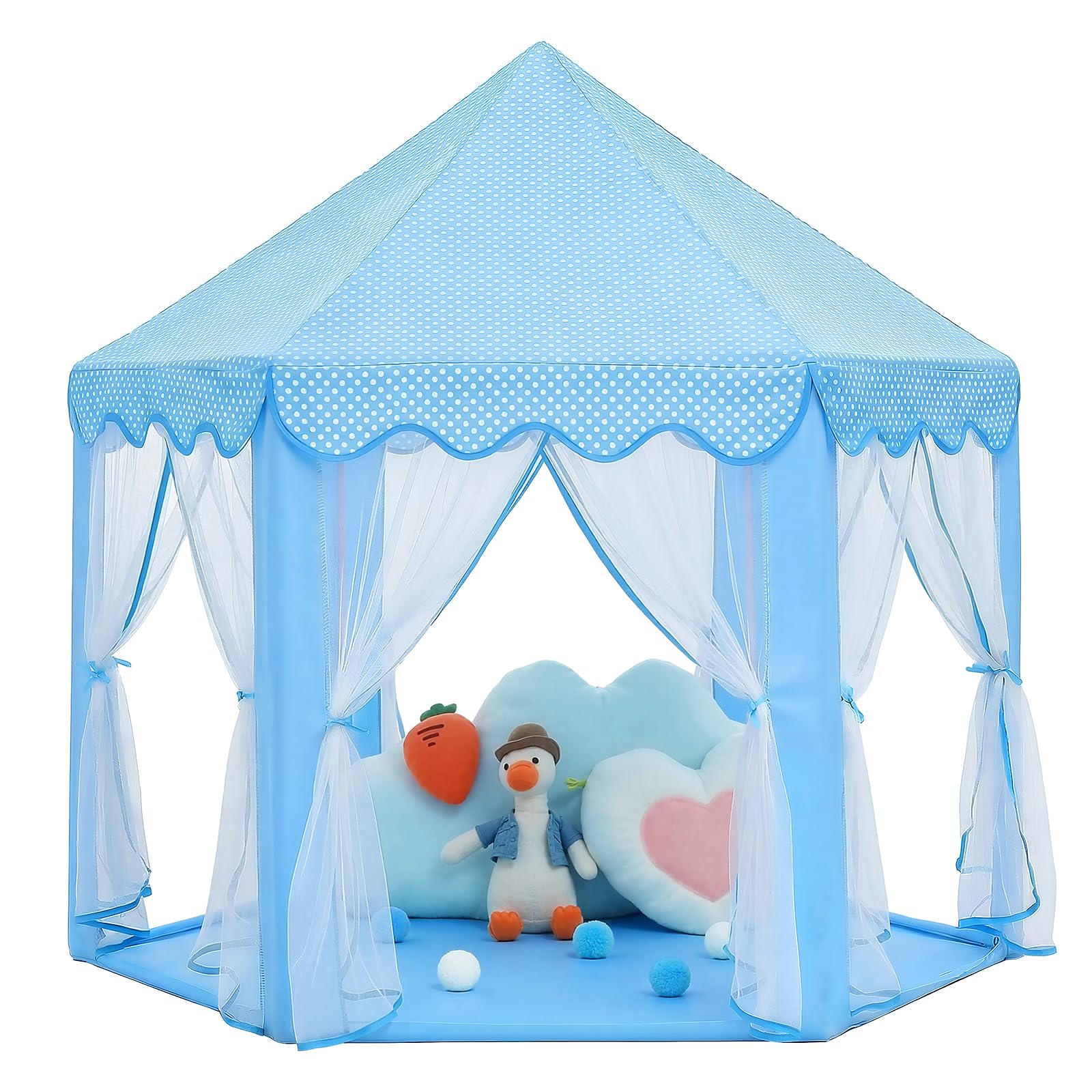 Sumbababy Castello Tenda Principessa per Bambini, Blu