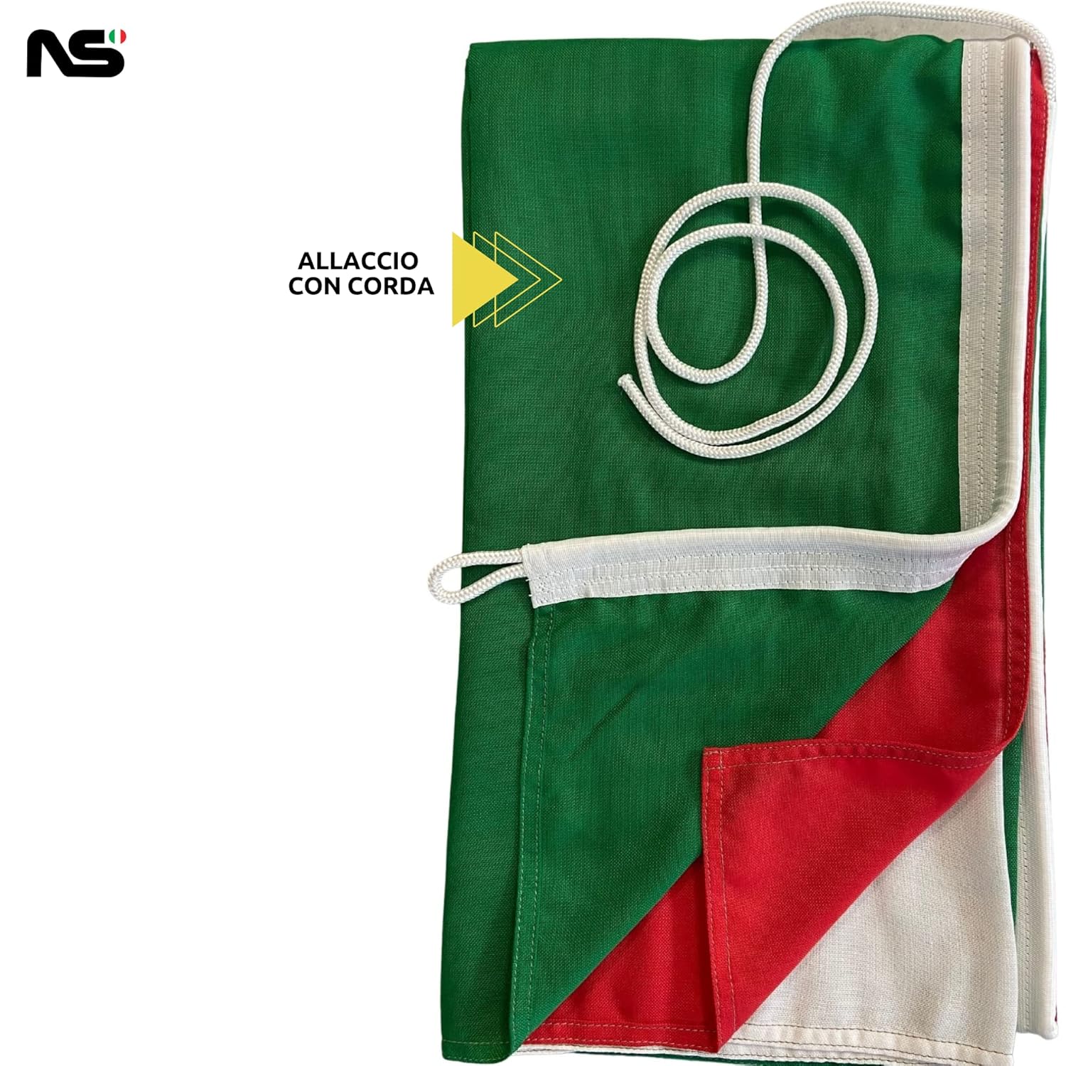 NS BANDIERE Set Bandiera Italia Europa 100x150 cm - immagine 3