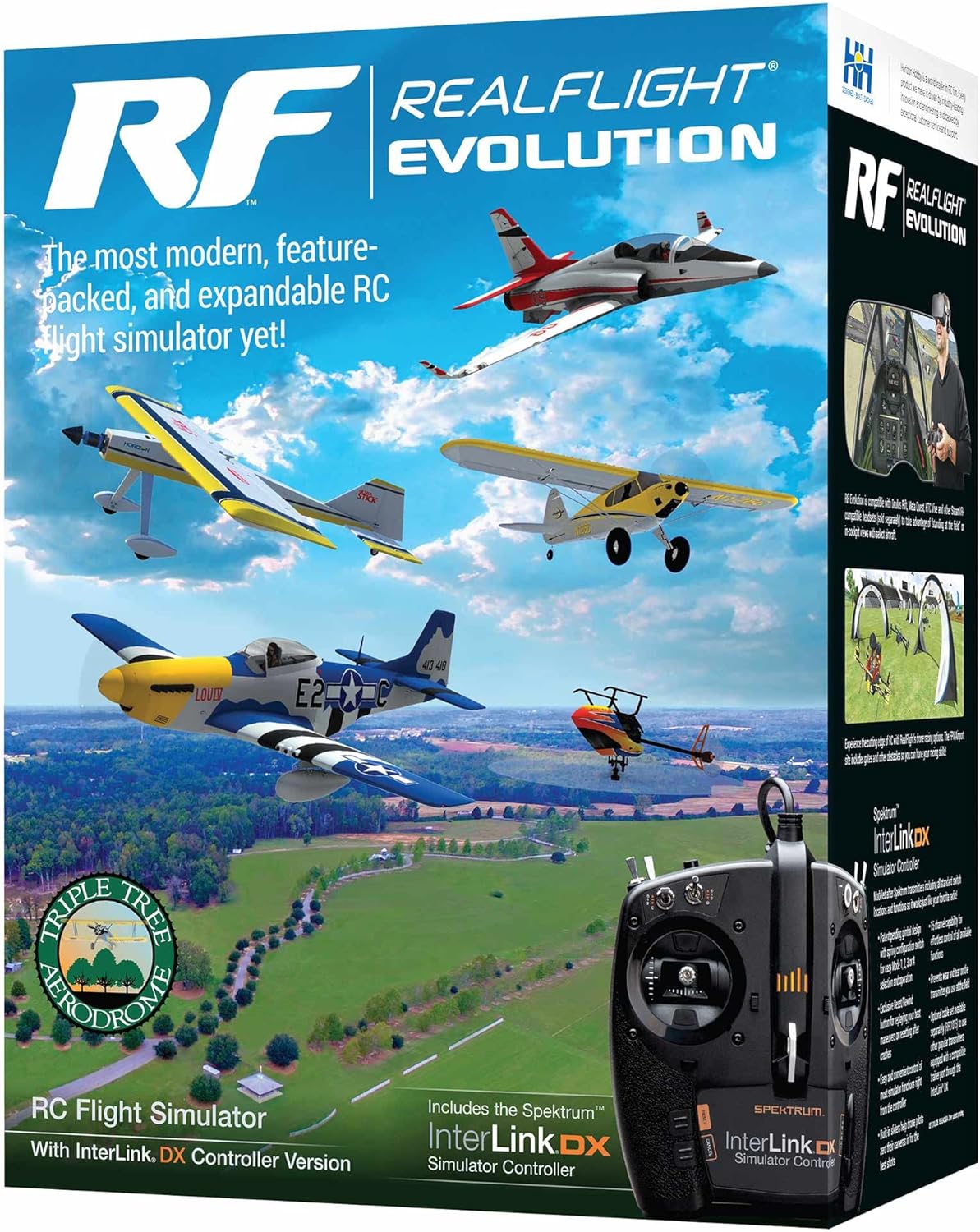 REALFLIGHT Evolution RC Flight Simulator with Interlink DX Controller - immagine 2