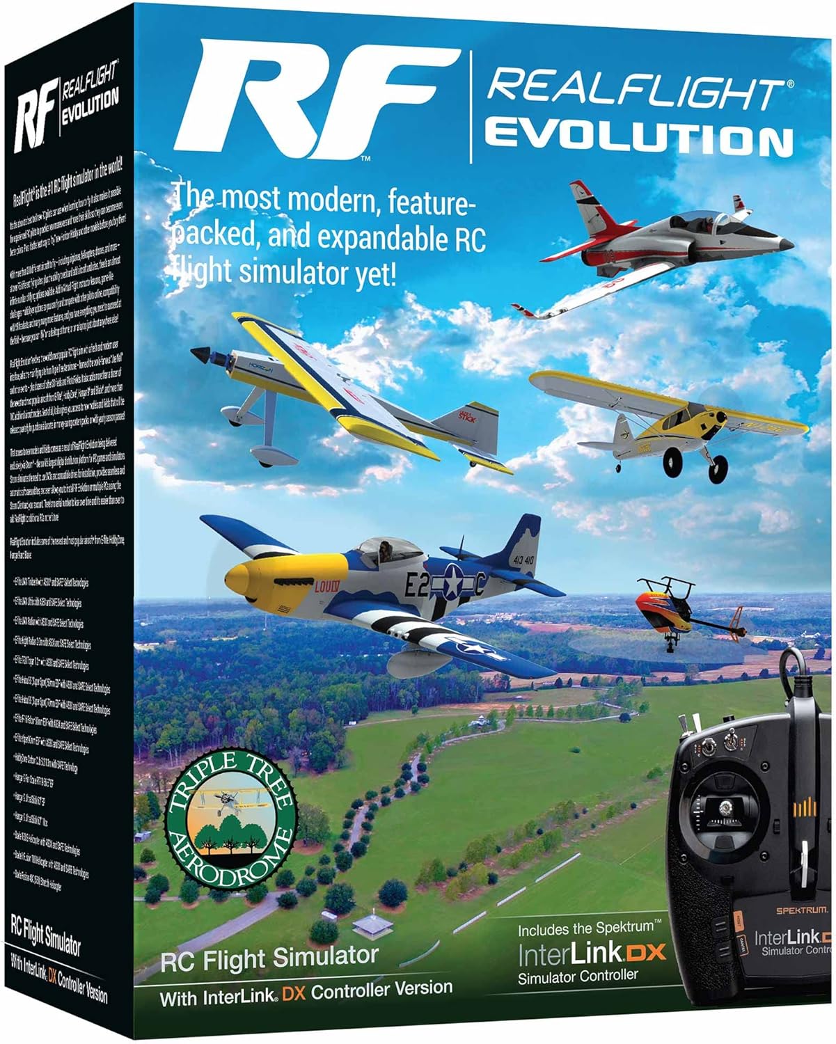 REALFLIGHT Evolution RC Flight Simulator with Interlink DX Controller - immagine 3