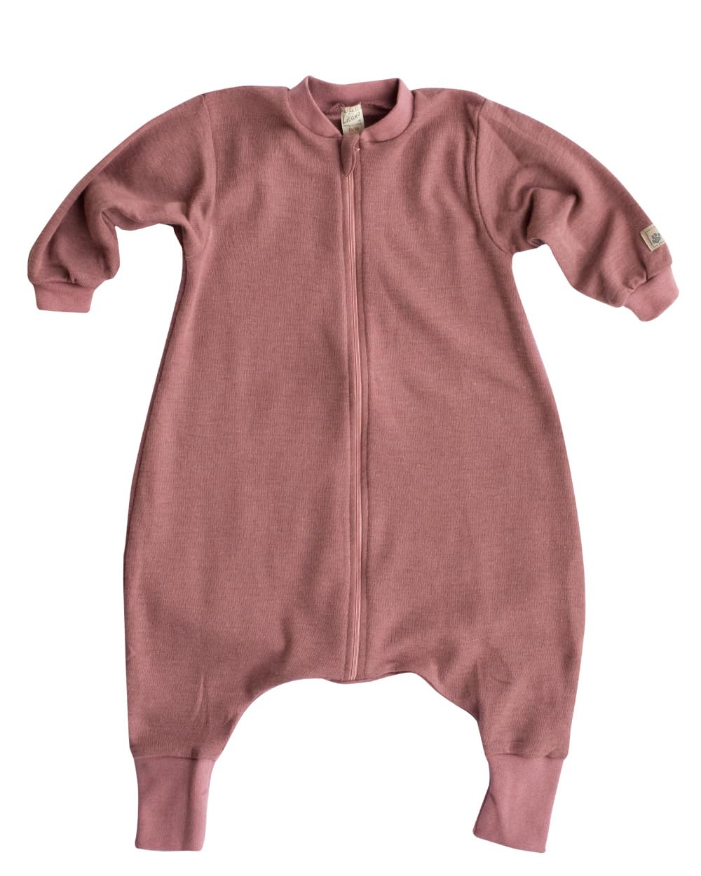 Lilano Sacco Nanna Lana Merino e Seta con Piede, Malva