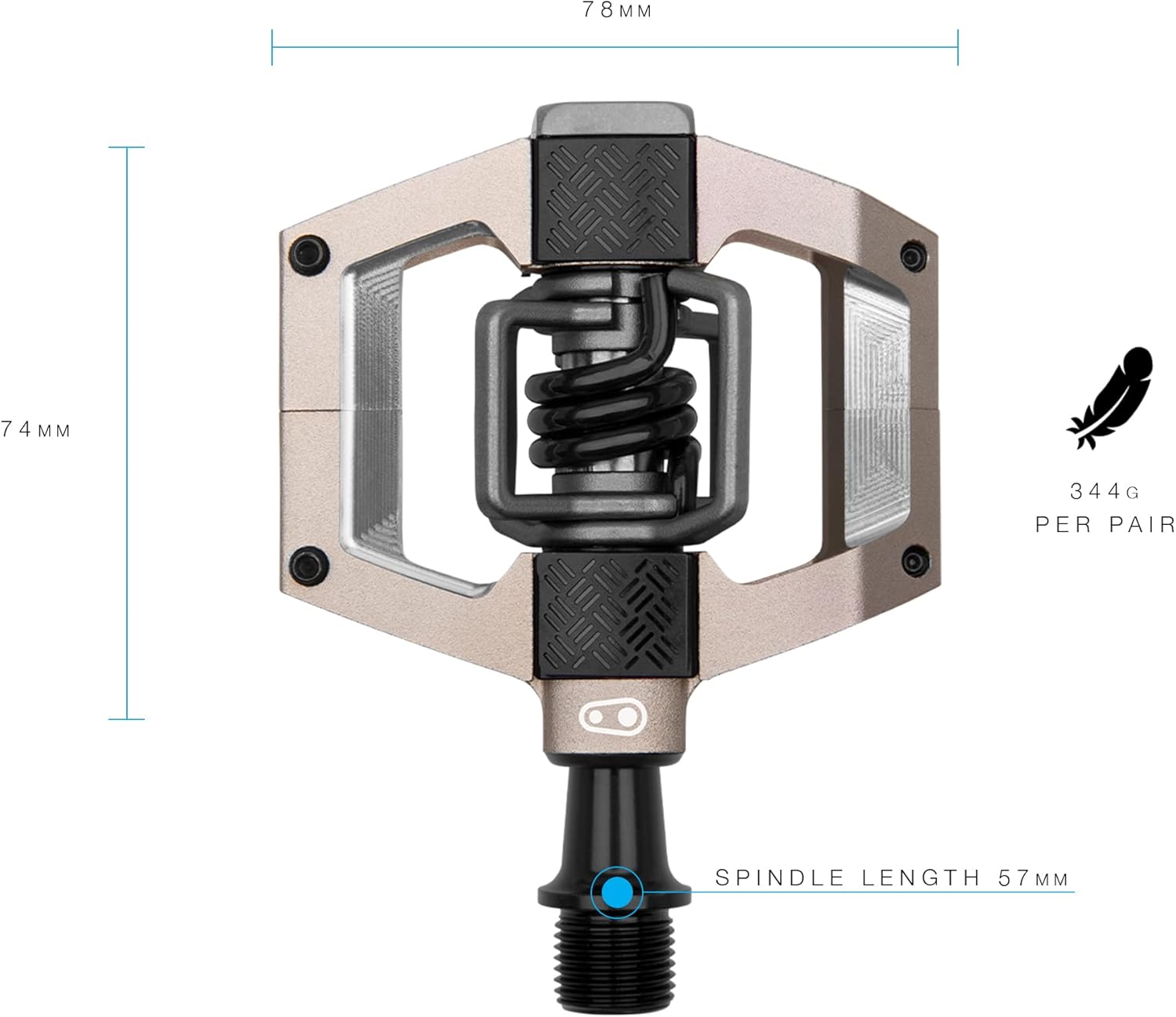 Crankbrothers Mallet - Pedale per bici MTB - immagine 2