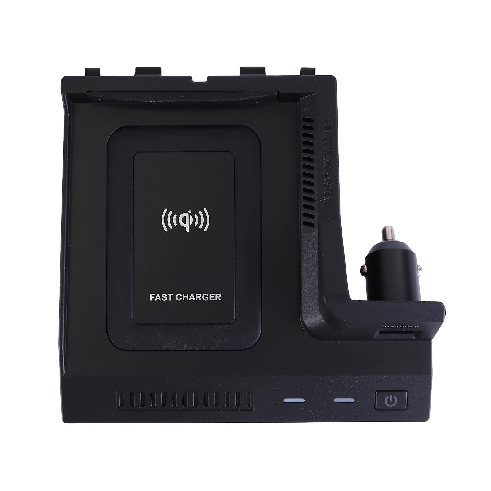 Supporto Auto con Caricabatterie Wireless QI 15W