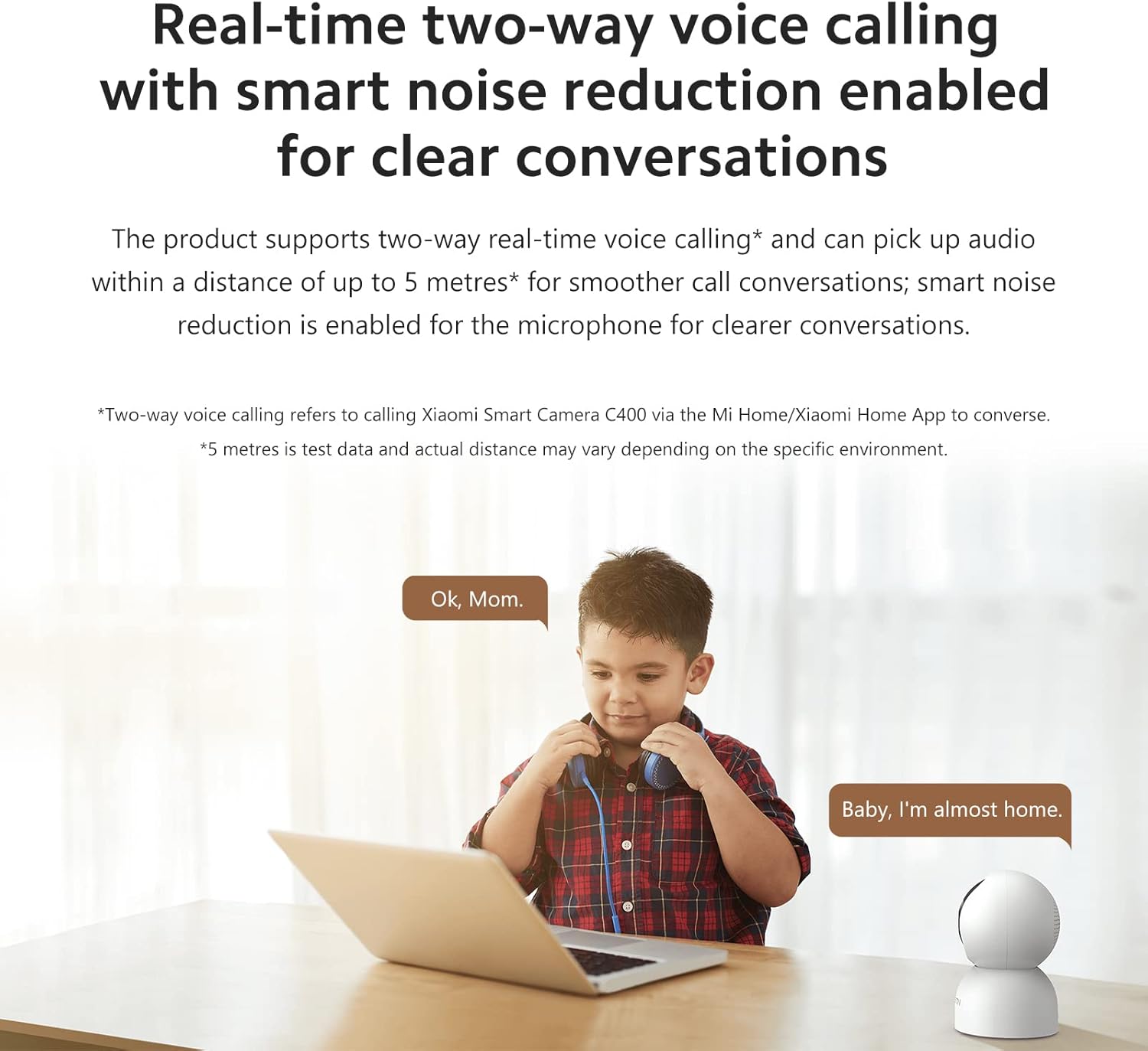 Xiaomi Smart Camera C400 Telecamera WiFi Interno 4MP - immagine 6