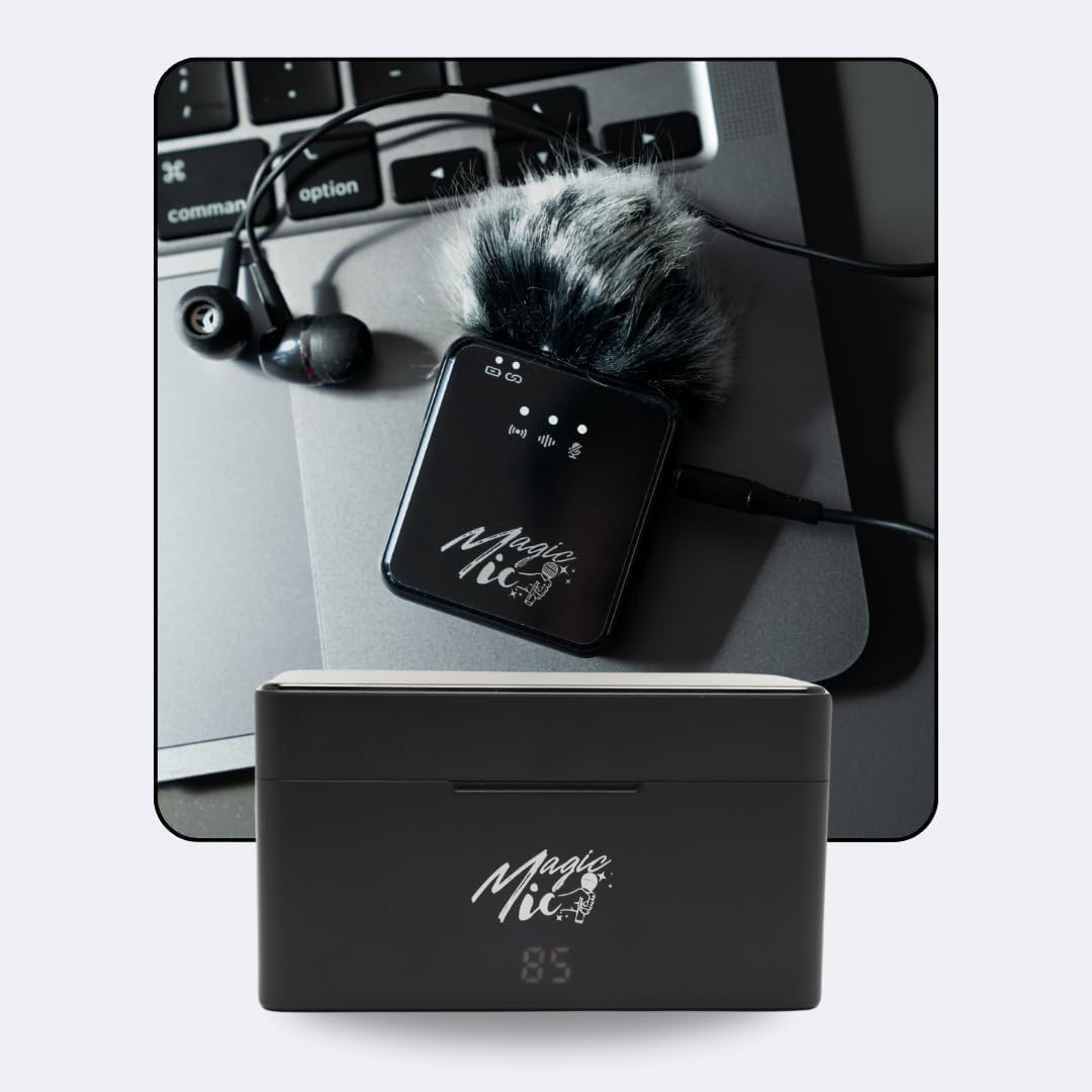 MagicMic™ Microfono Lavalier Wireless 3a Gen - immagine 5