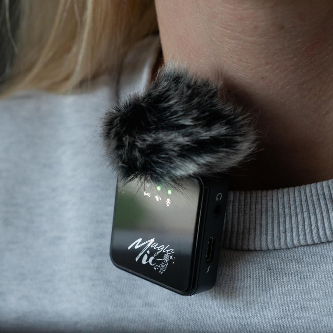 MagicMic™ Microfono Lavalier Wireless 3a Gen - immagine 8