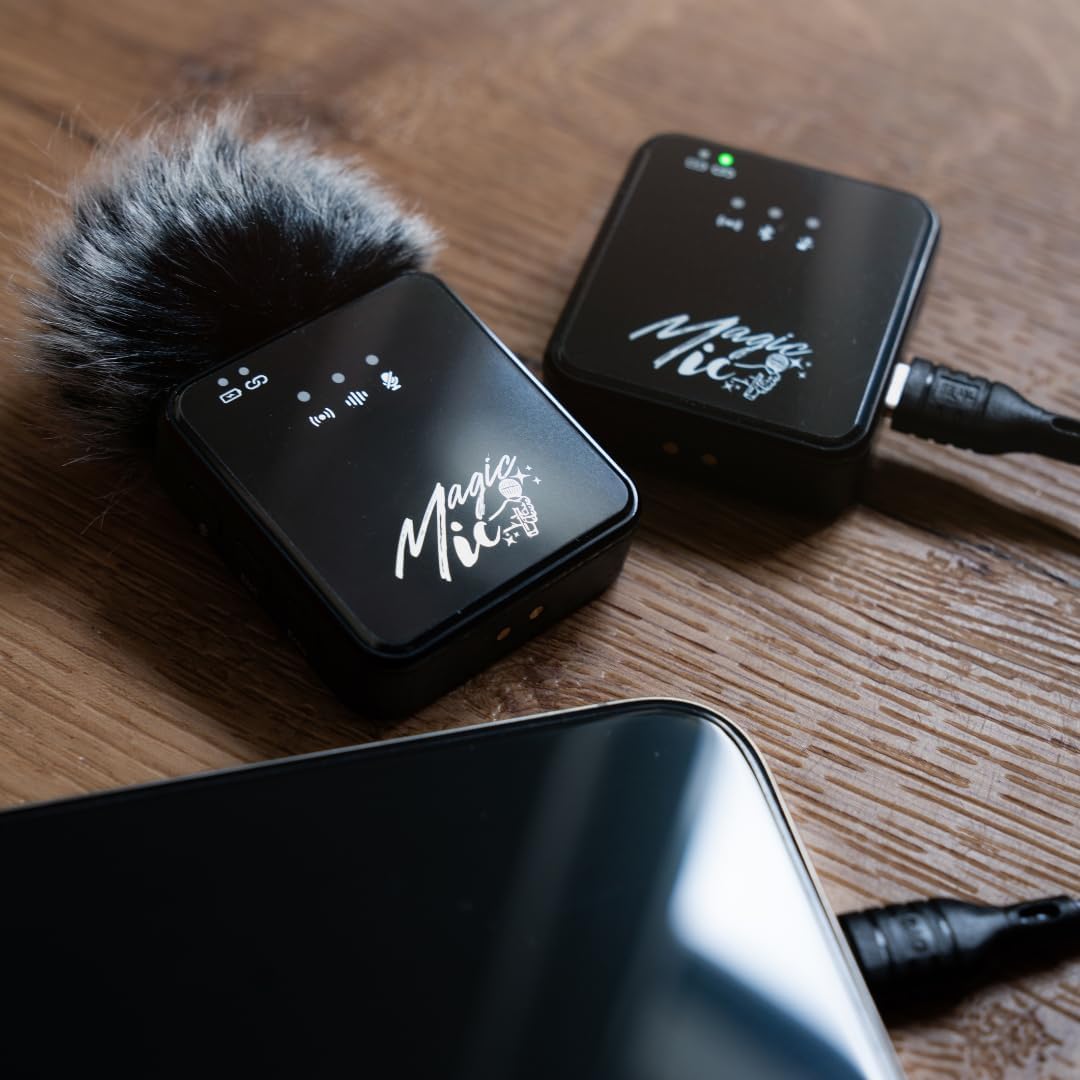 MagicMic™ Microfono Lavalier Wireless 3a Gen - immagine 9