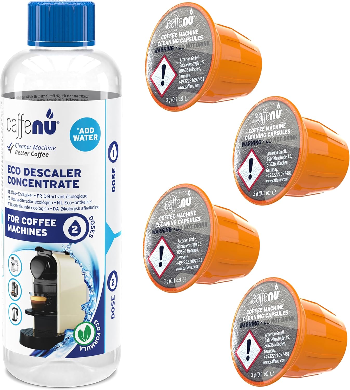 Caffenu - Capsule e Kit Decalcificazione Espresso - immagine 1