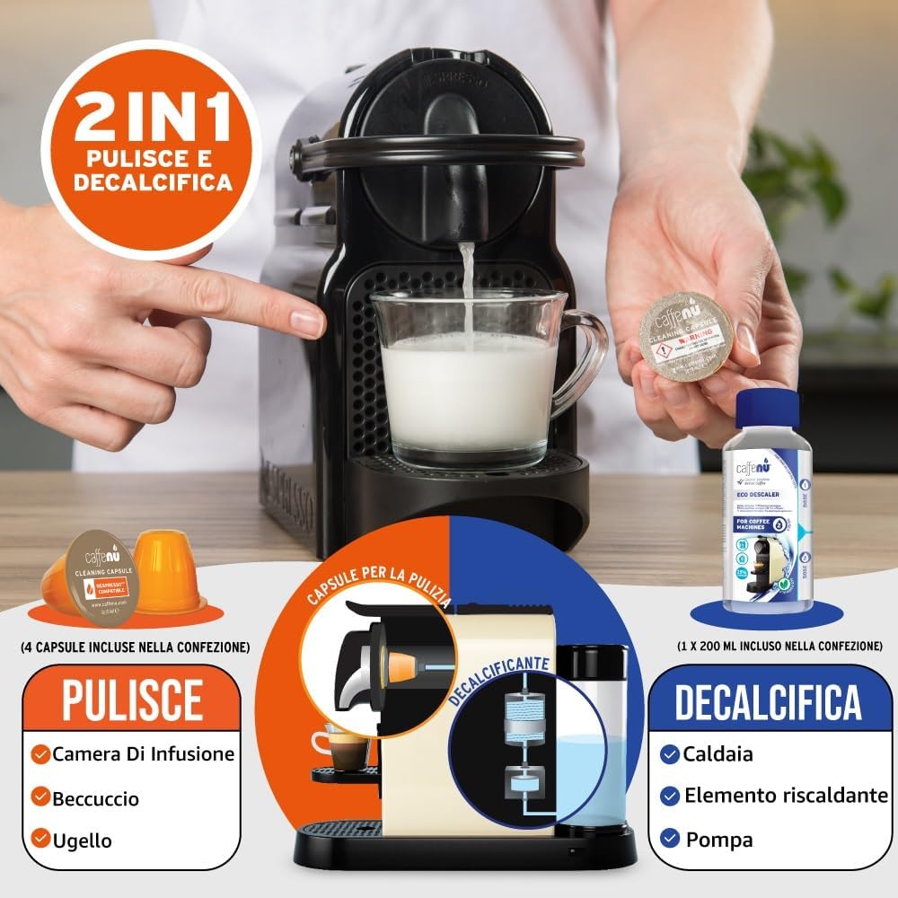 Caffenu - Capsule e Kit Decalcificazione Espresso - immagine 5