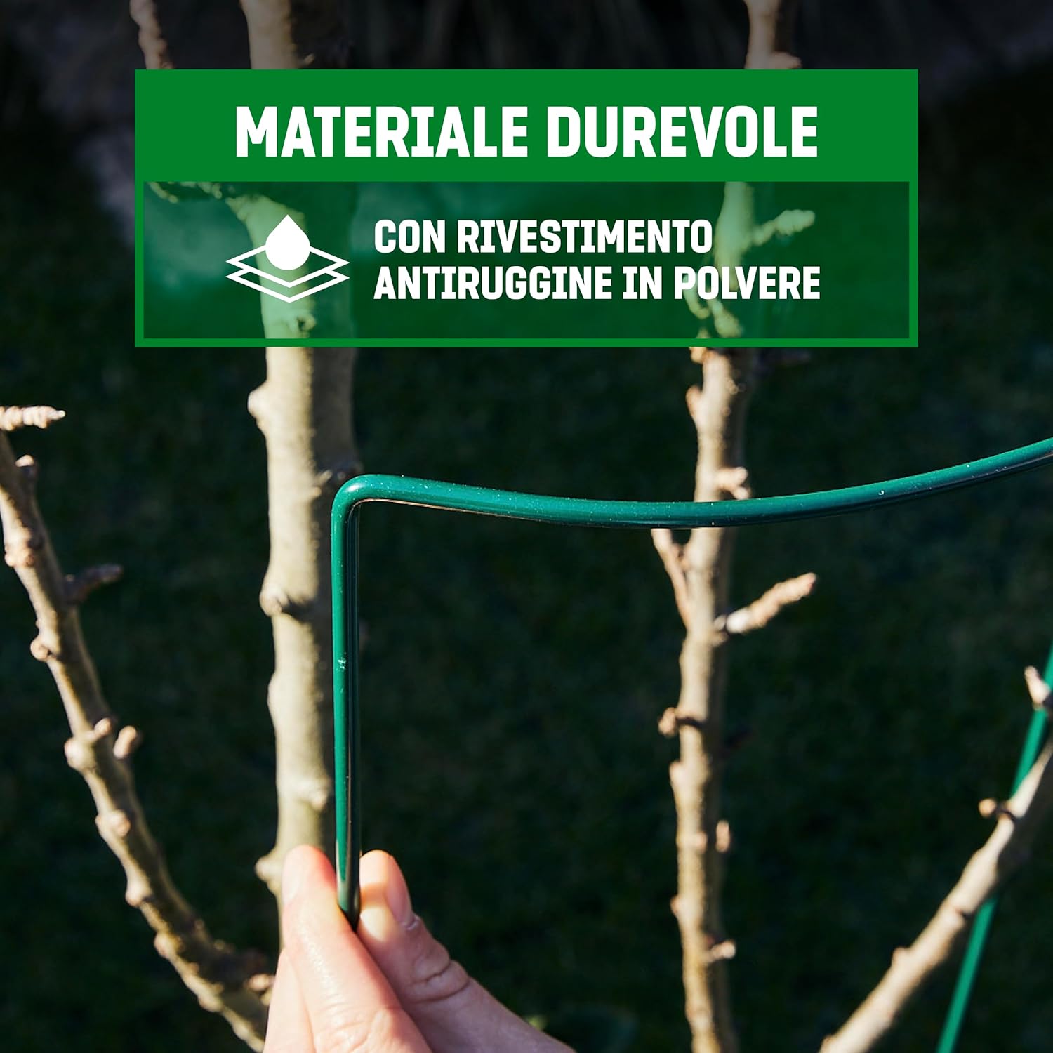 Gardengloss® Supporti per Arbusti Mezzo Rotondo (5 Pezzi) - immagine 4