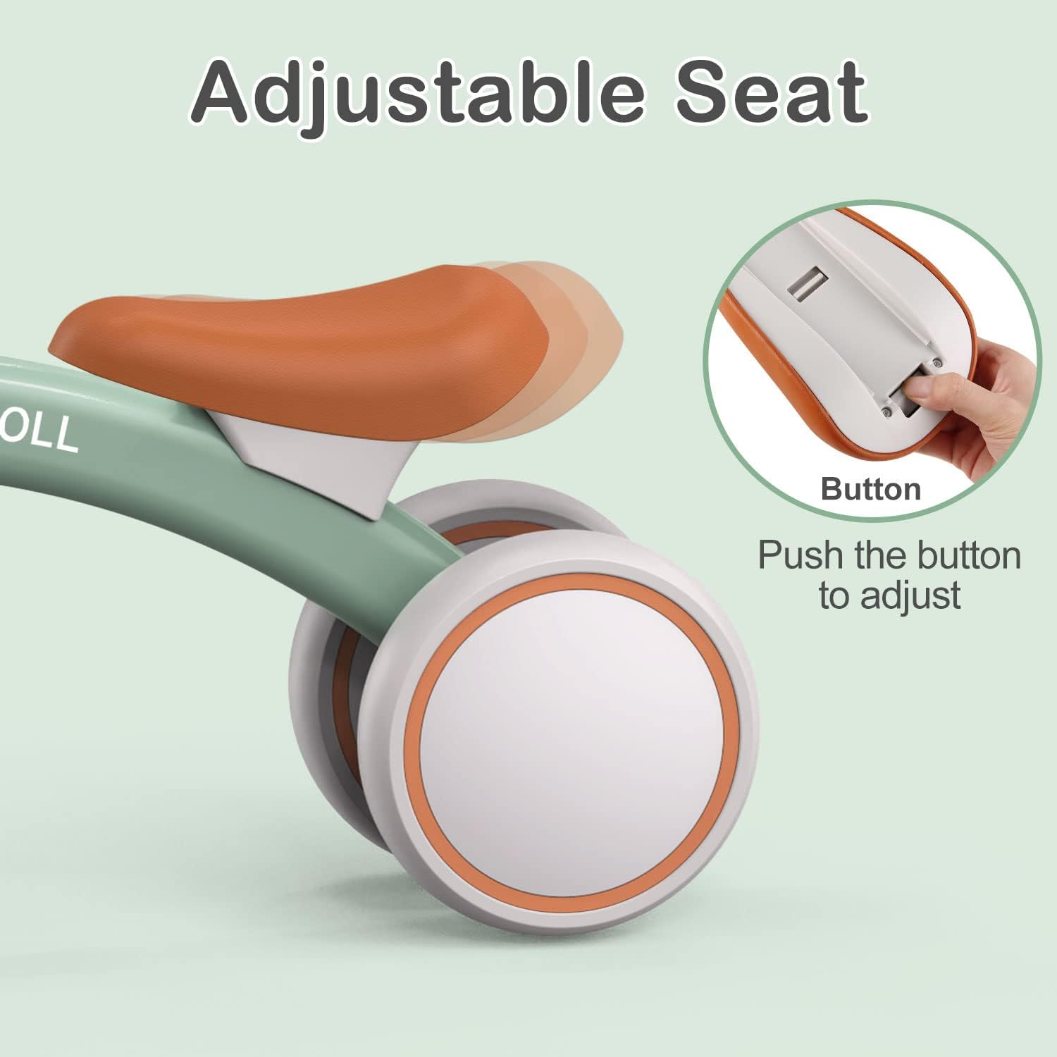 Umatoll Bicicletta Senza Pedali per Bambini 12-24 Mesi - immagine 2