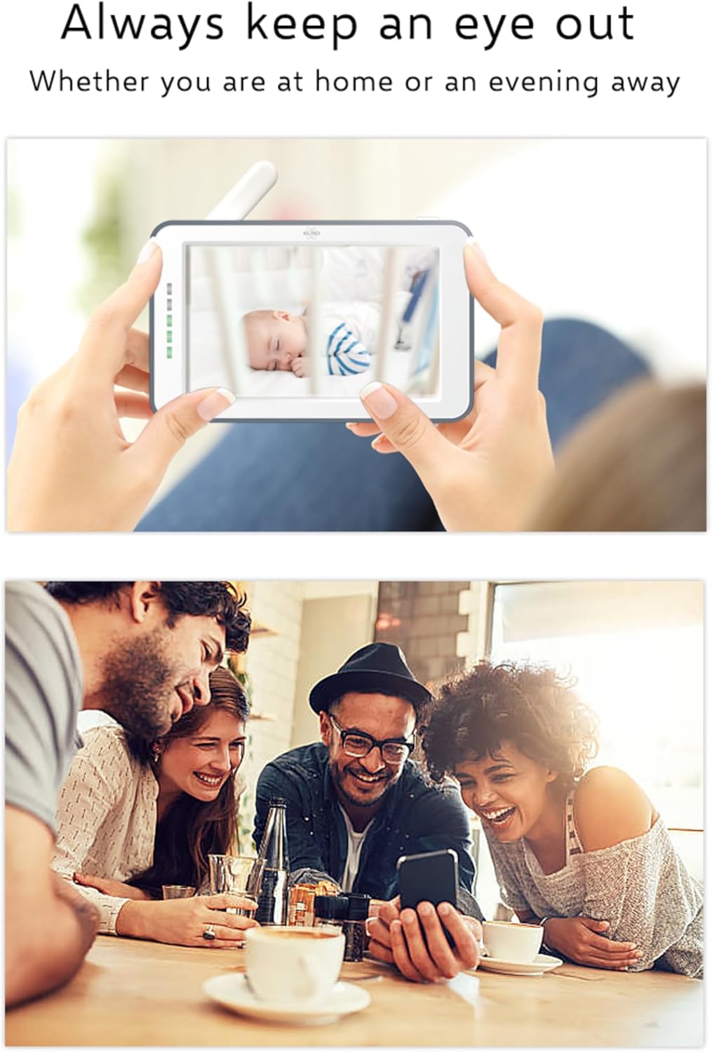 Elro Babyphone BC4000 Royale Full HD con App - immagine 7