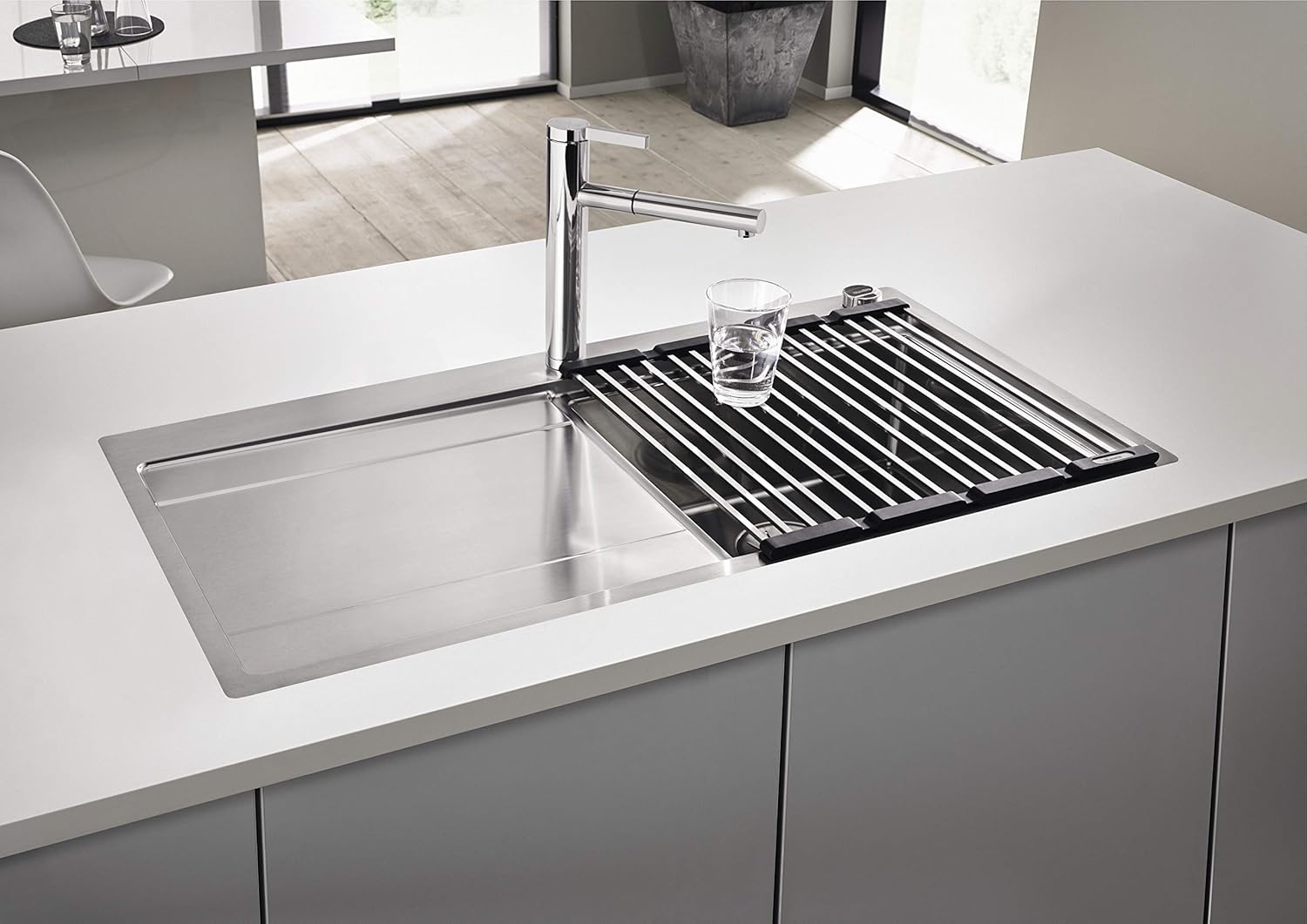 Blanco 238483 Tappetino Scolapiatti Pieghevole - immagine 2