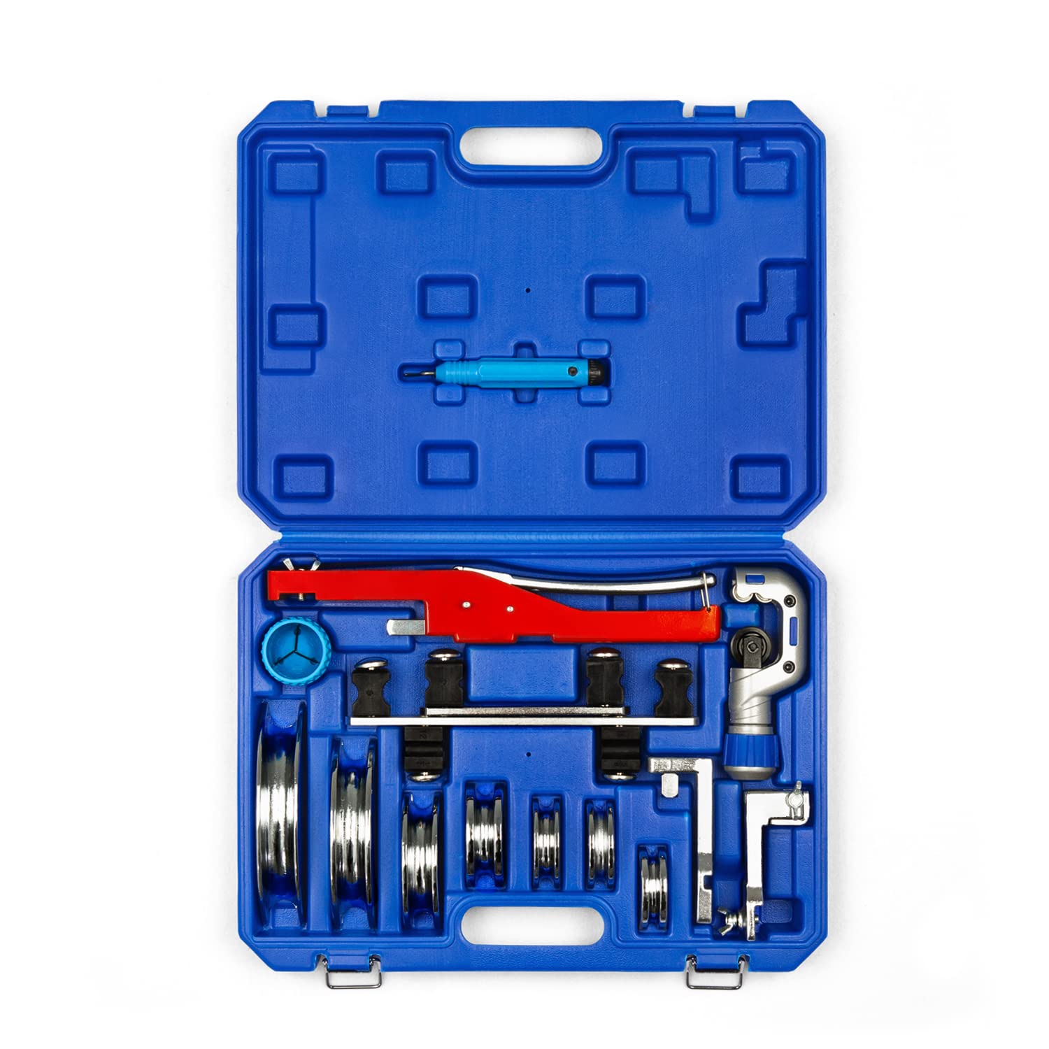 Cherbowing Piegatubi Manuale 1/4"-7/8" con 5 Stampi